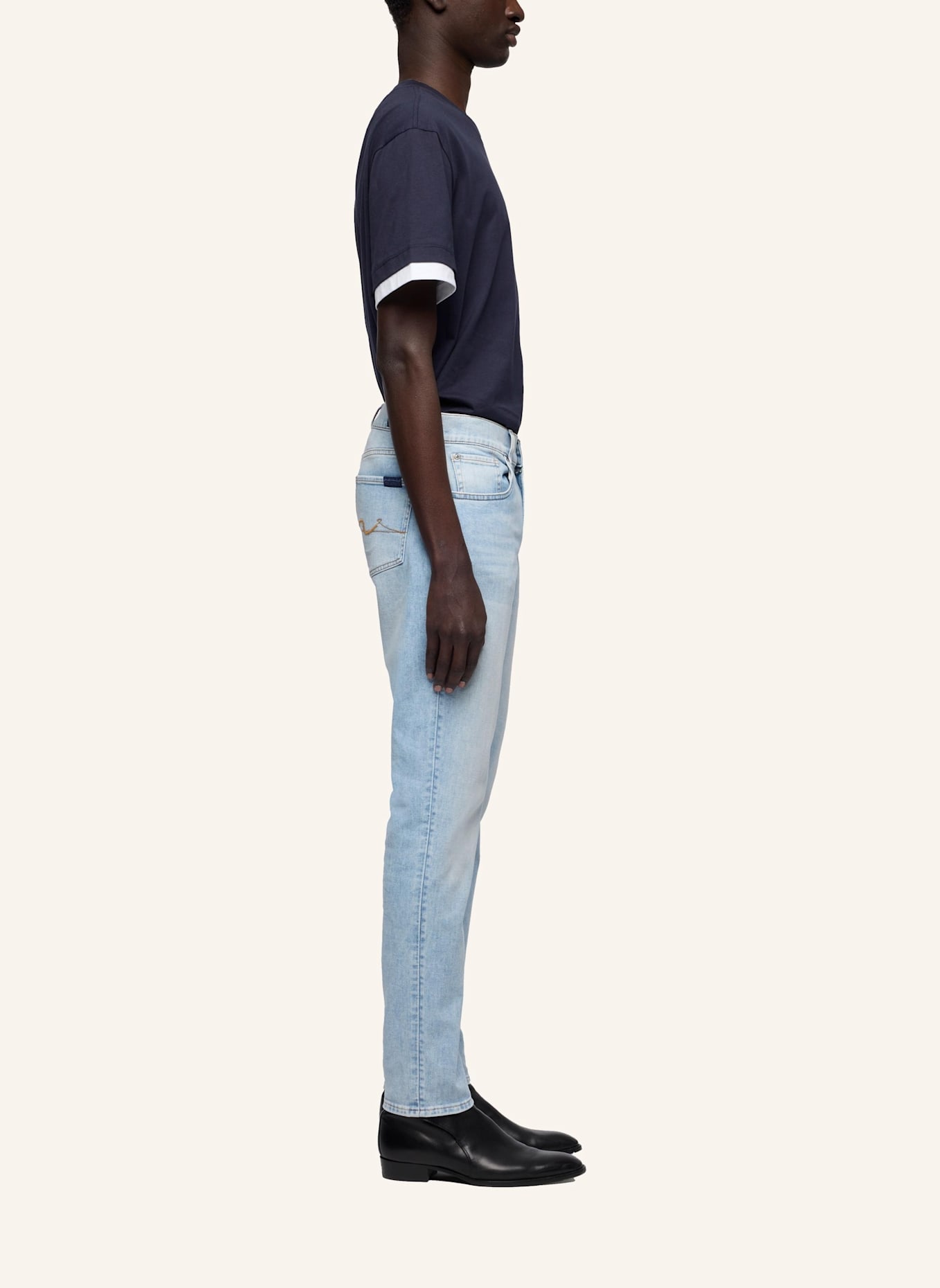 7 for all mankind Jeans Skinny Skinny Fit: BLAU
