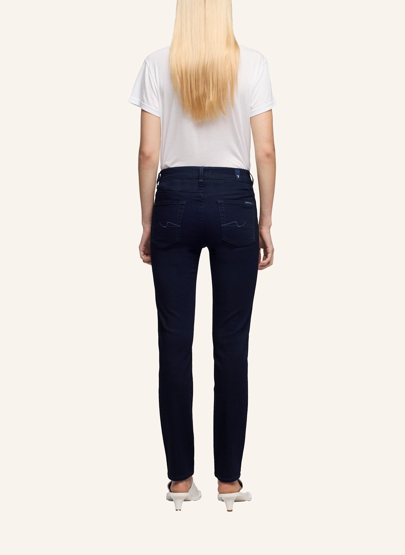7 for all mankind Jeans Skinny Skinny Fit: BLAU