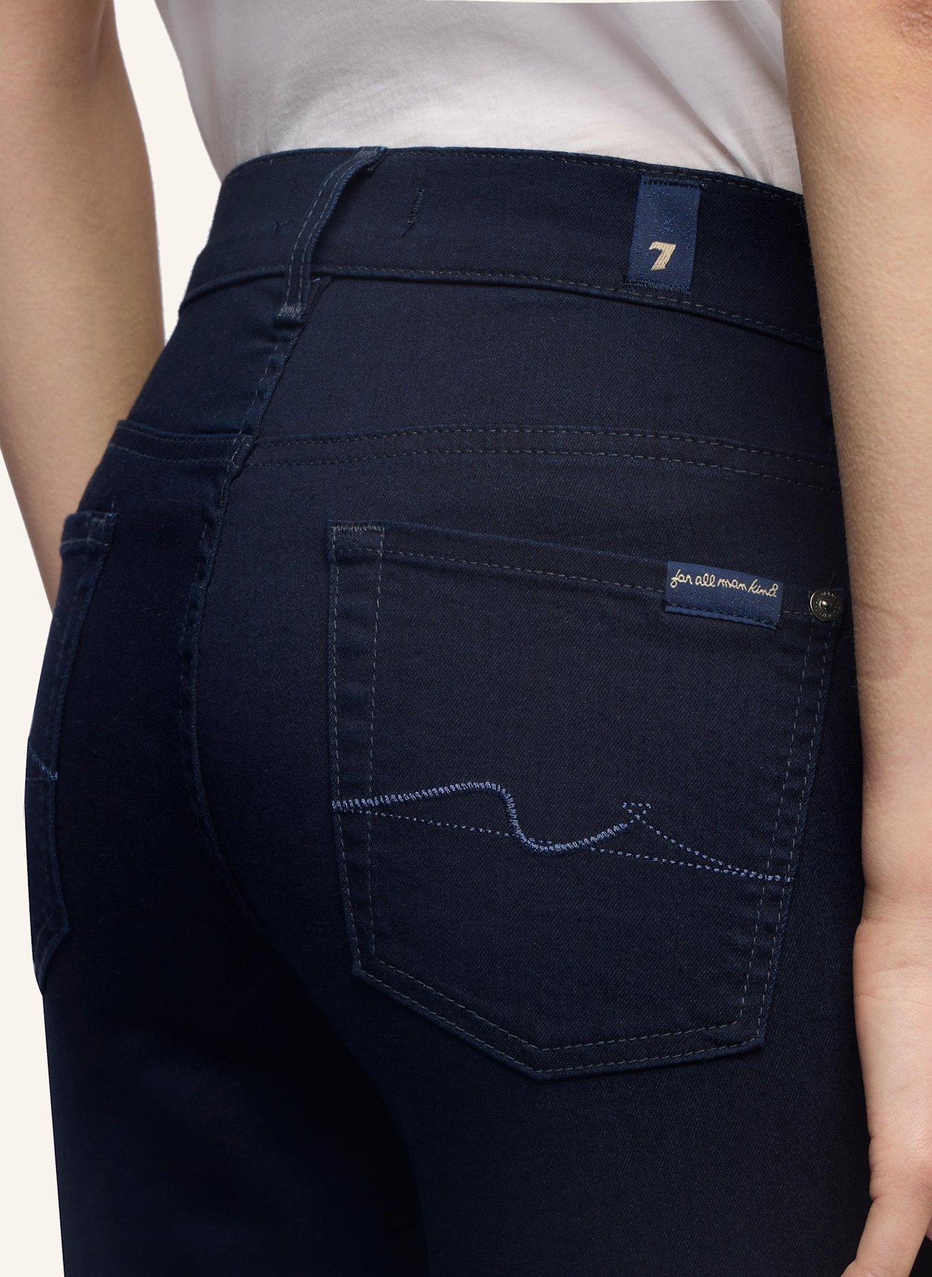 7 for all mankind Jeans Skinny Skinny Fit: BLAU