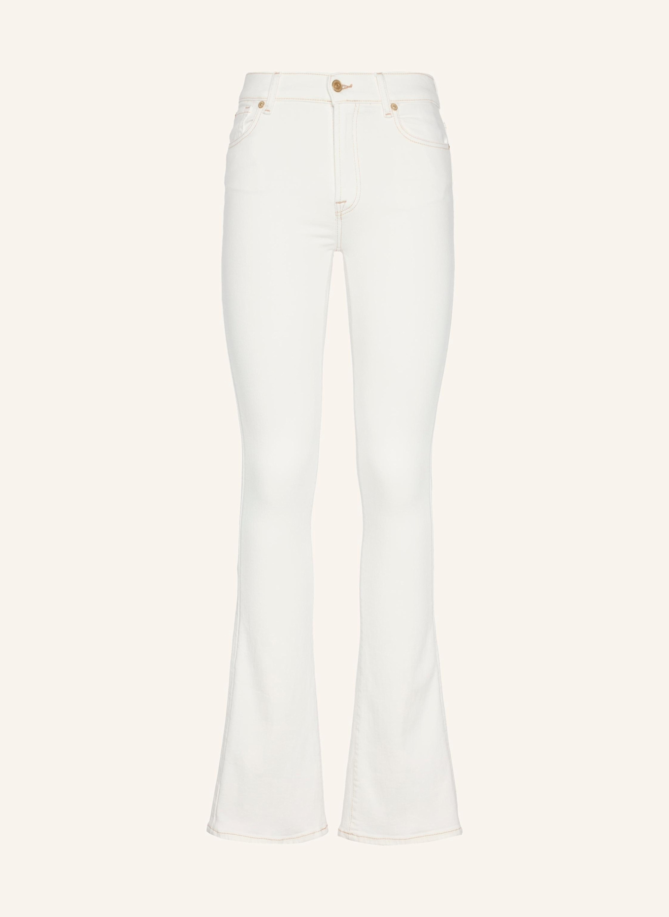 7 for all mankind Jeans Bootcut Bootcut Fit: WEISS