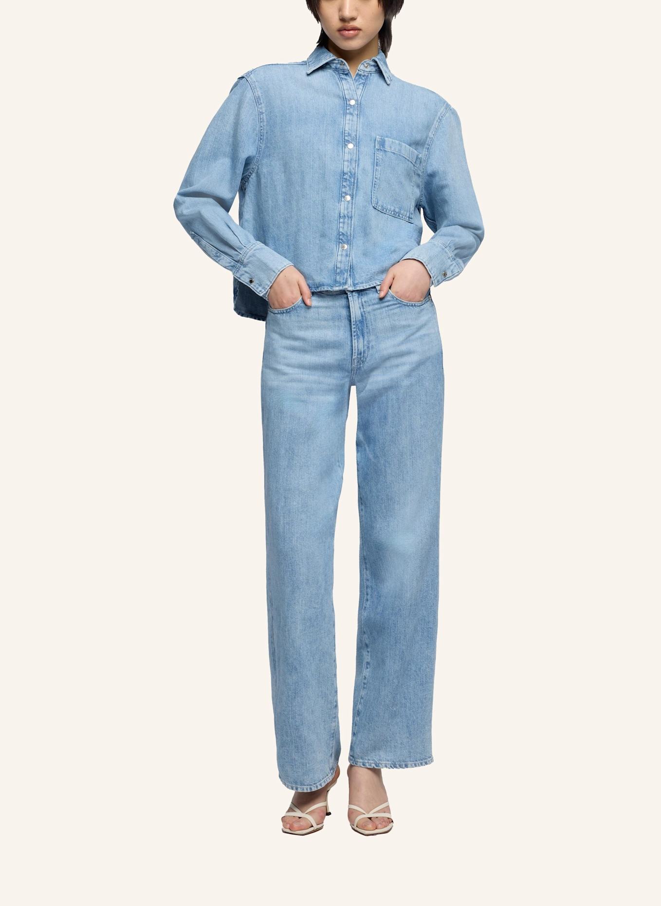 7 for all mankind Jeans Straight Straight Fit: BLAU