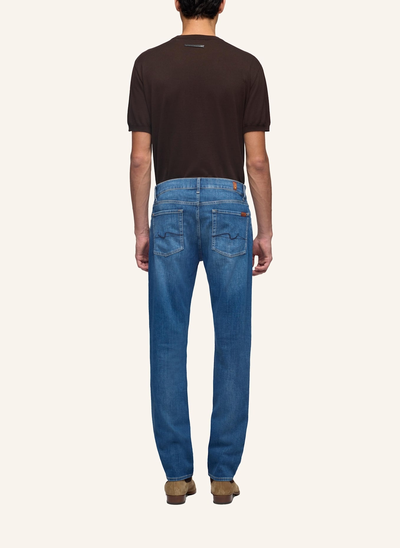 7 for all mankind Jeans Slim Slim Fit: BLAU