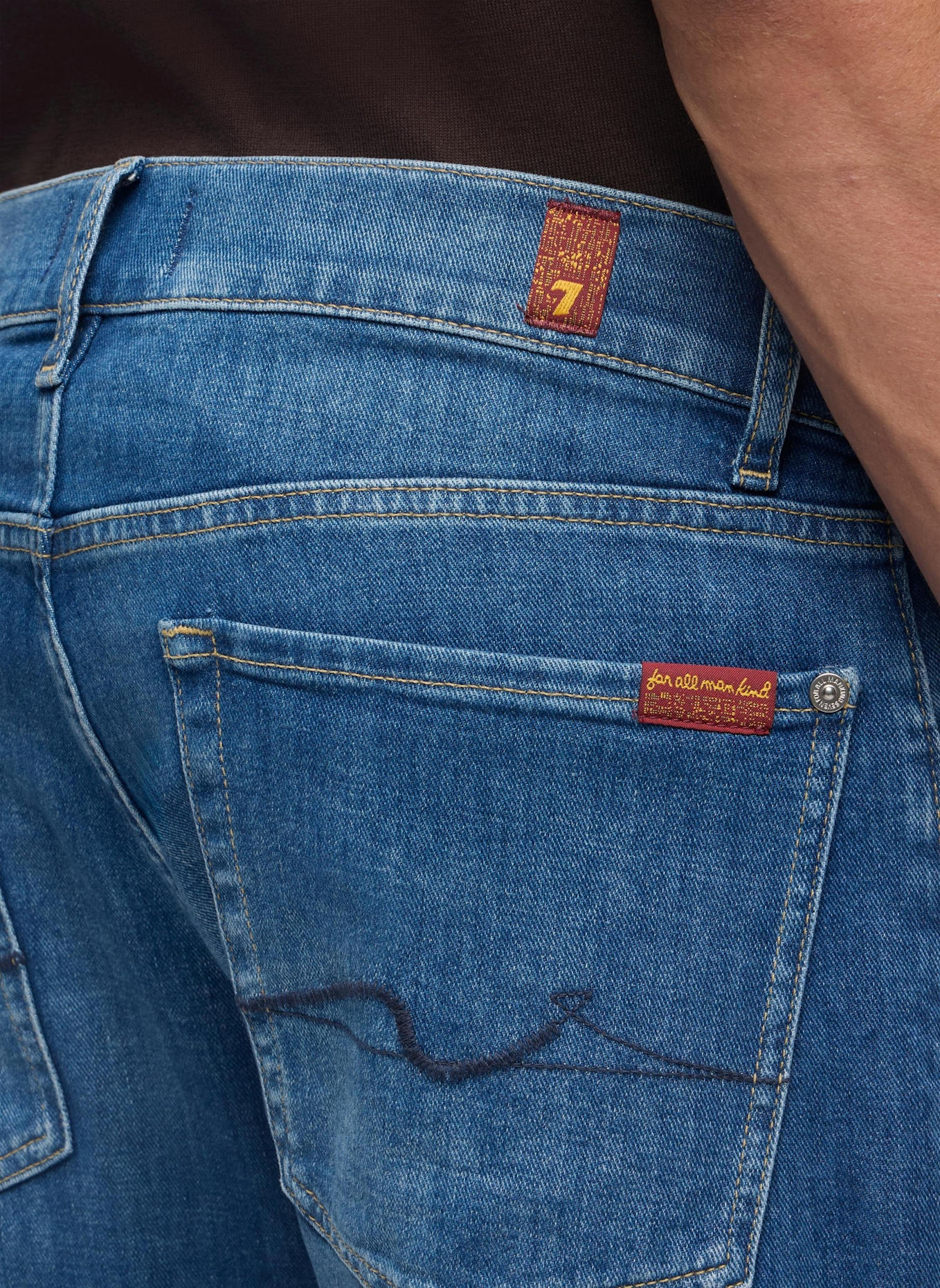 7 for all mankind Jeans Slim Slim Fit: BLAU