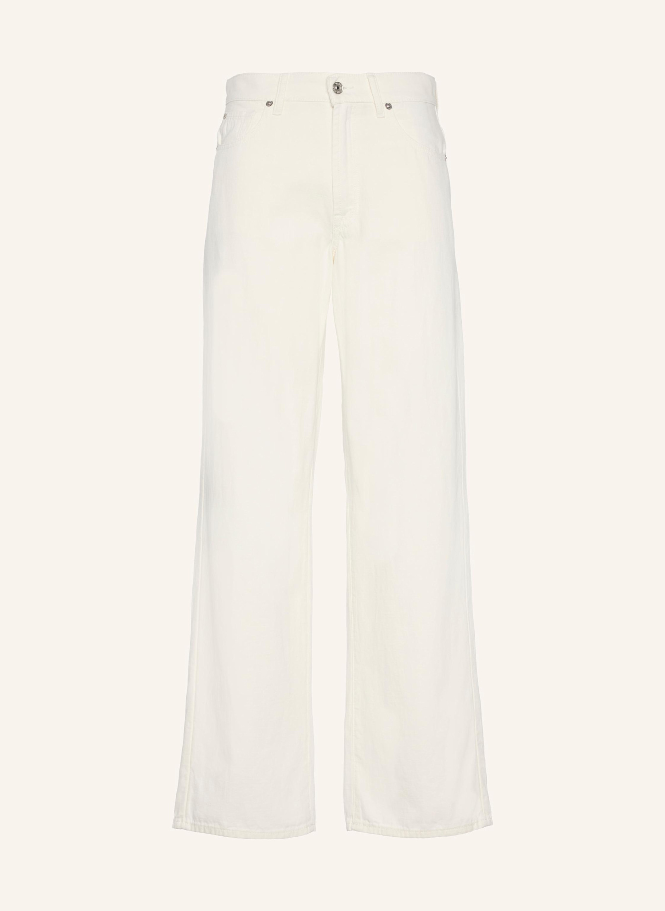 7 for all mankind Jeans Straight Straight Fit: WEISS