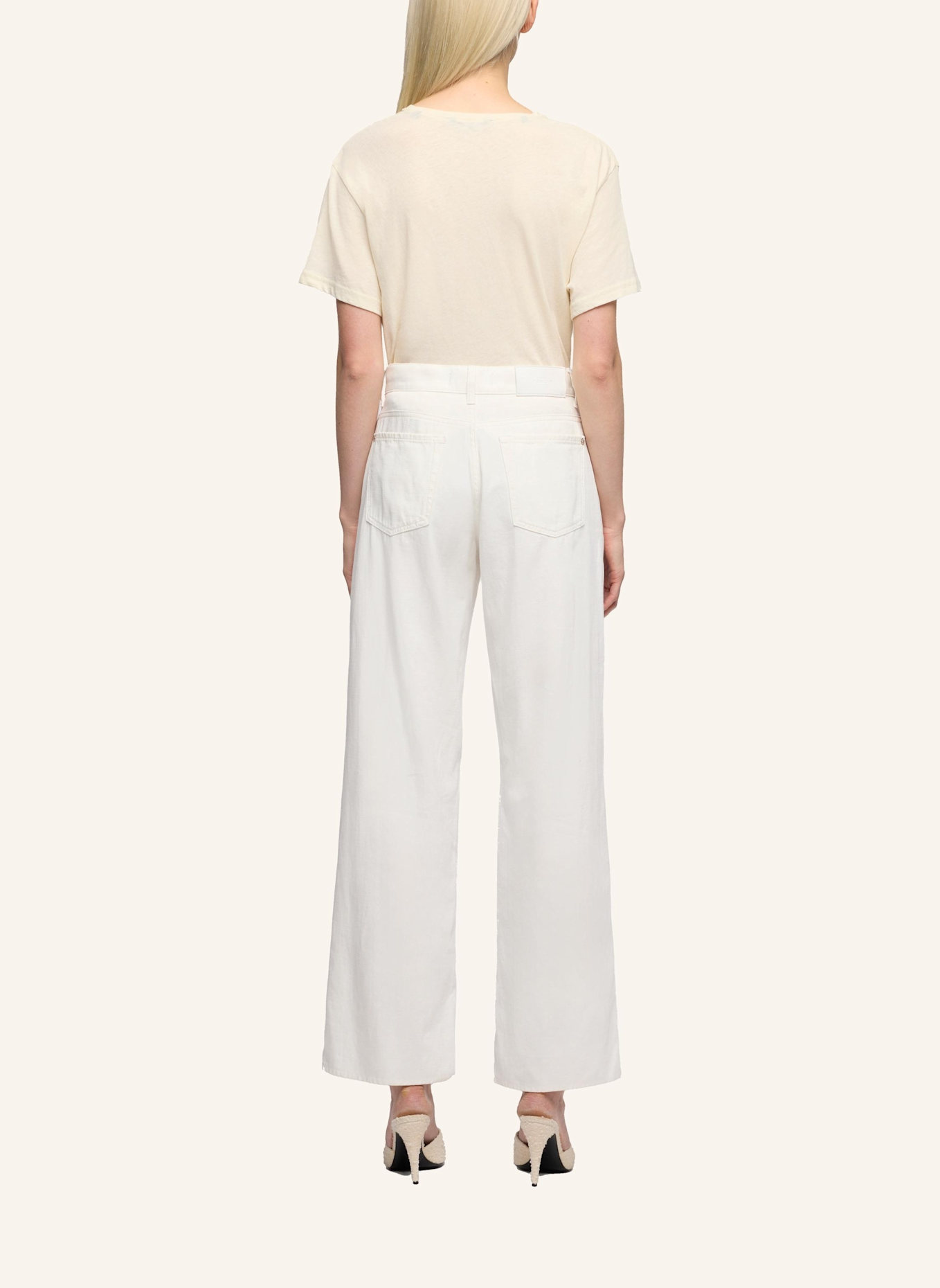 7 for all mankind Jeans Straight Straight Fit: WEISS