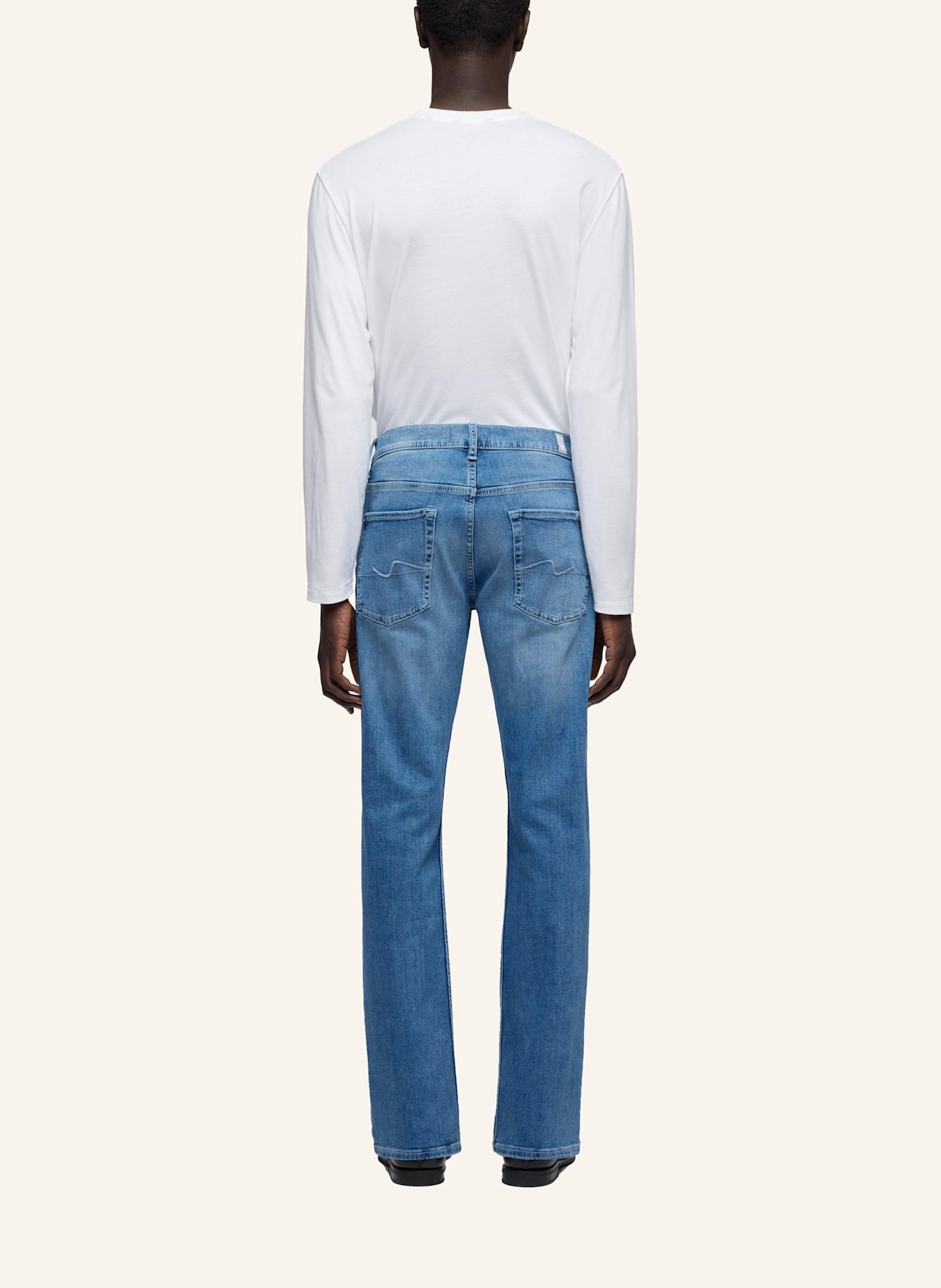 7 for all mankind Jeans Straight Straight Fit: BLAU