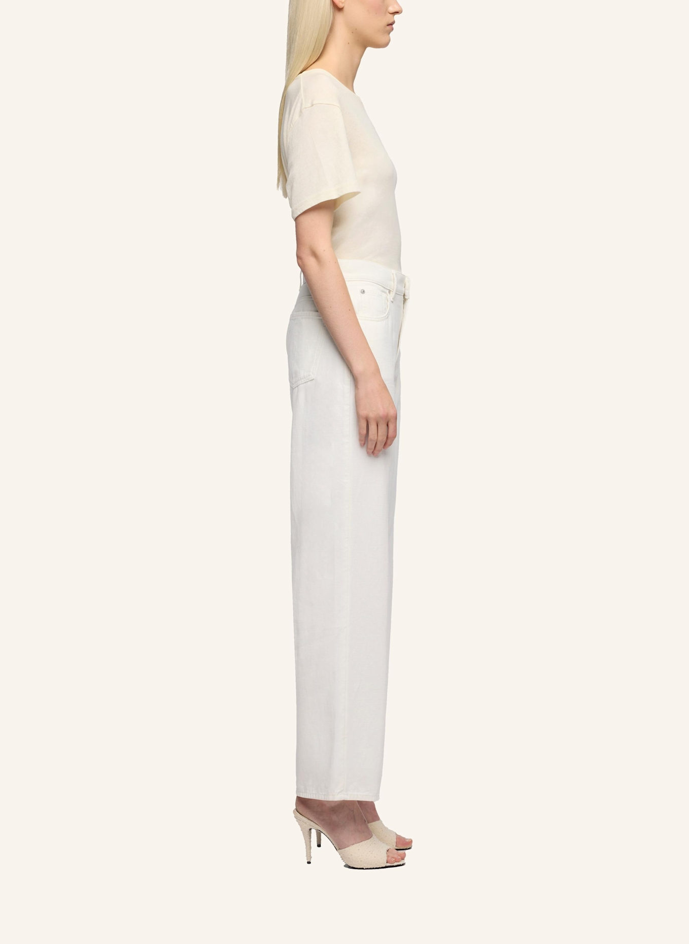 7 for all mankind Jeans Straight Straight Fit: WEISS