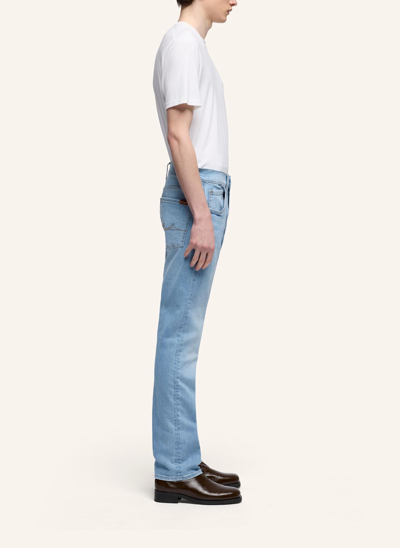 7 for all mankind Jeans THE STRAIGHT Straight Fit: BLAU