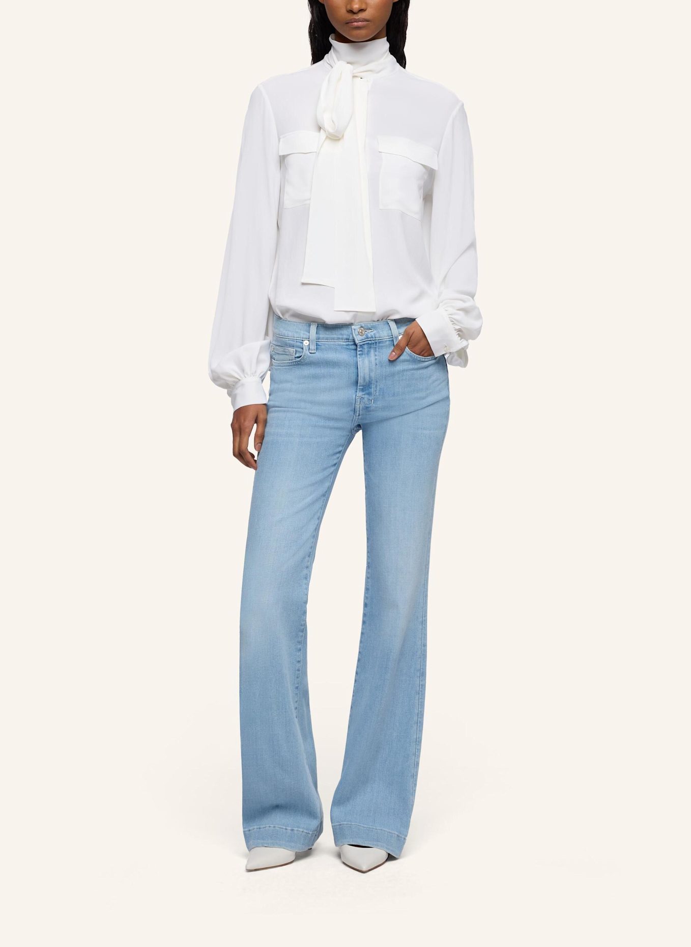 7 for all mankind Jeans Flare Flare Fit: BLAU