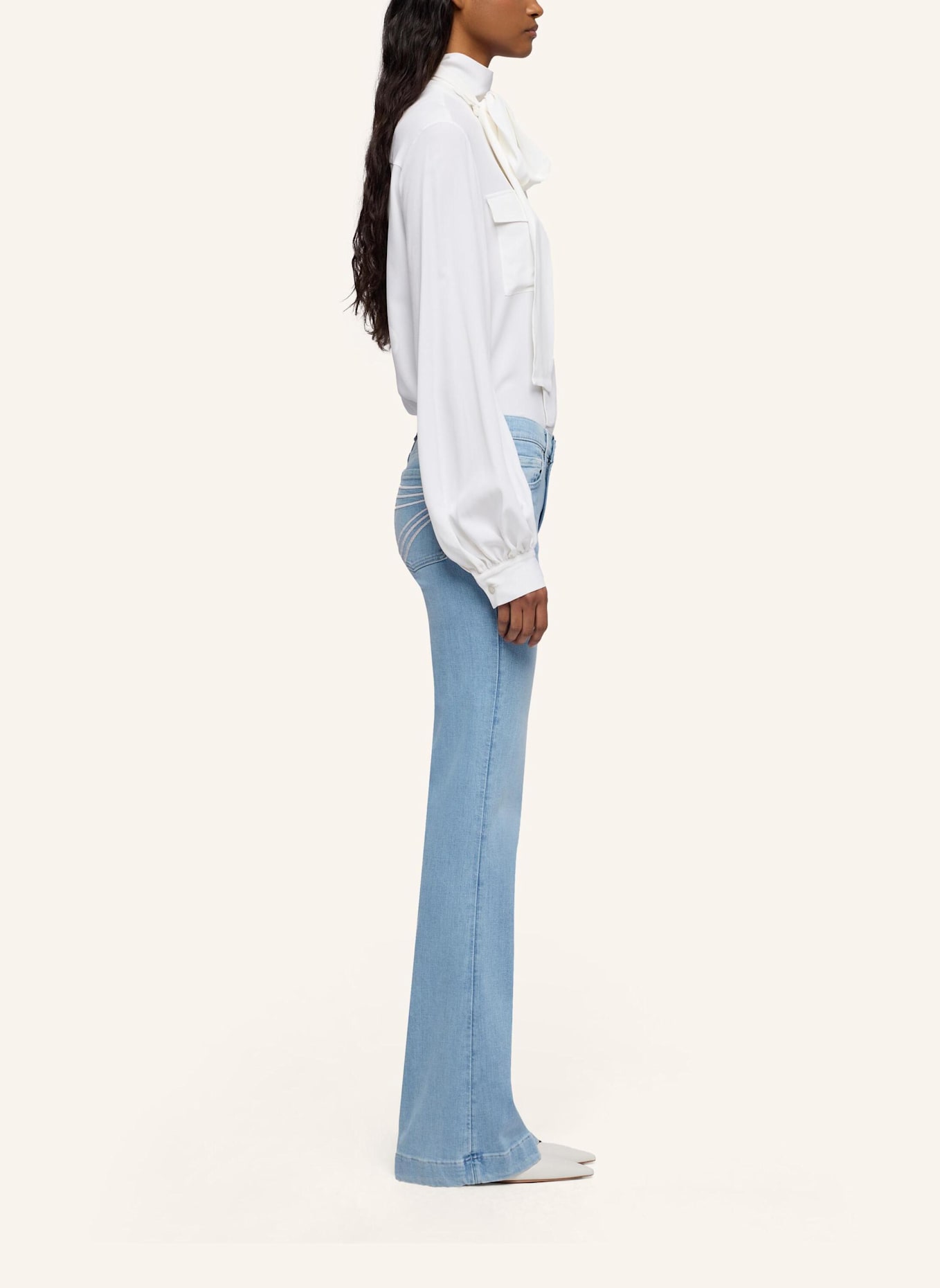 7 for all mankind Jeans Flare Flare Fit: BLAU