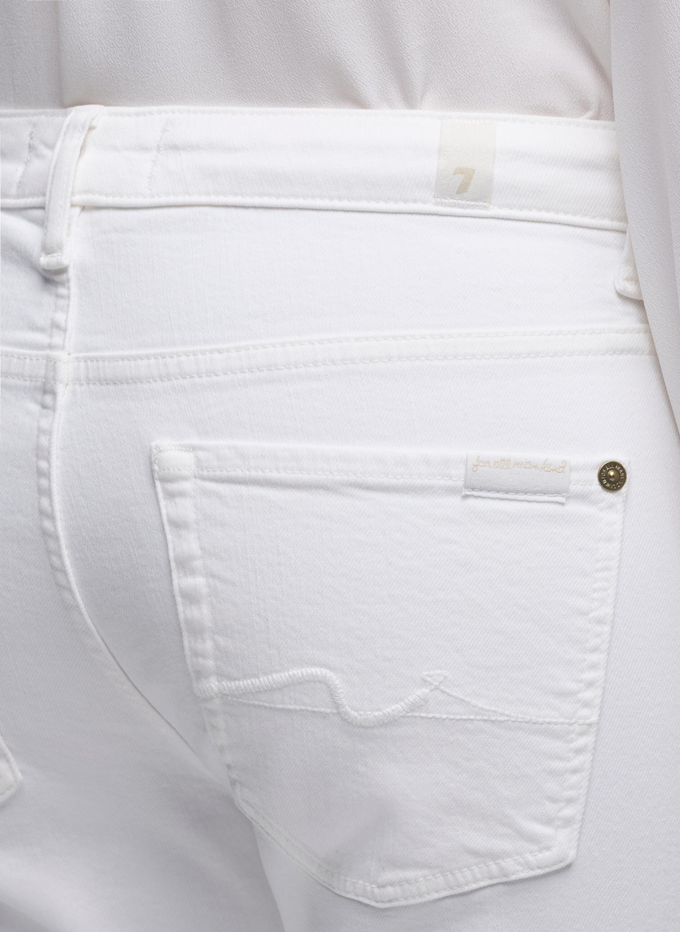 7 for all mankind Pants THE SLIM Slim Fit: WEISS