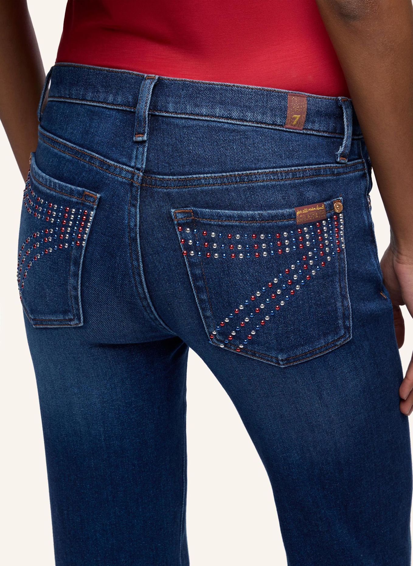 7 for all mankind Jeans DOJO Flare Fit: BLAU