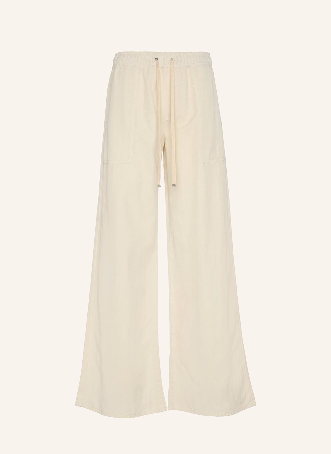 7 for all mankind Pants UTILITY PULL ON WIDE LEG Wide Leg Fit: WEISS