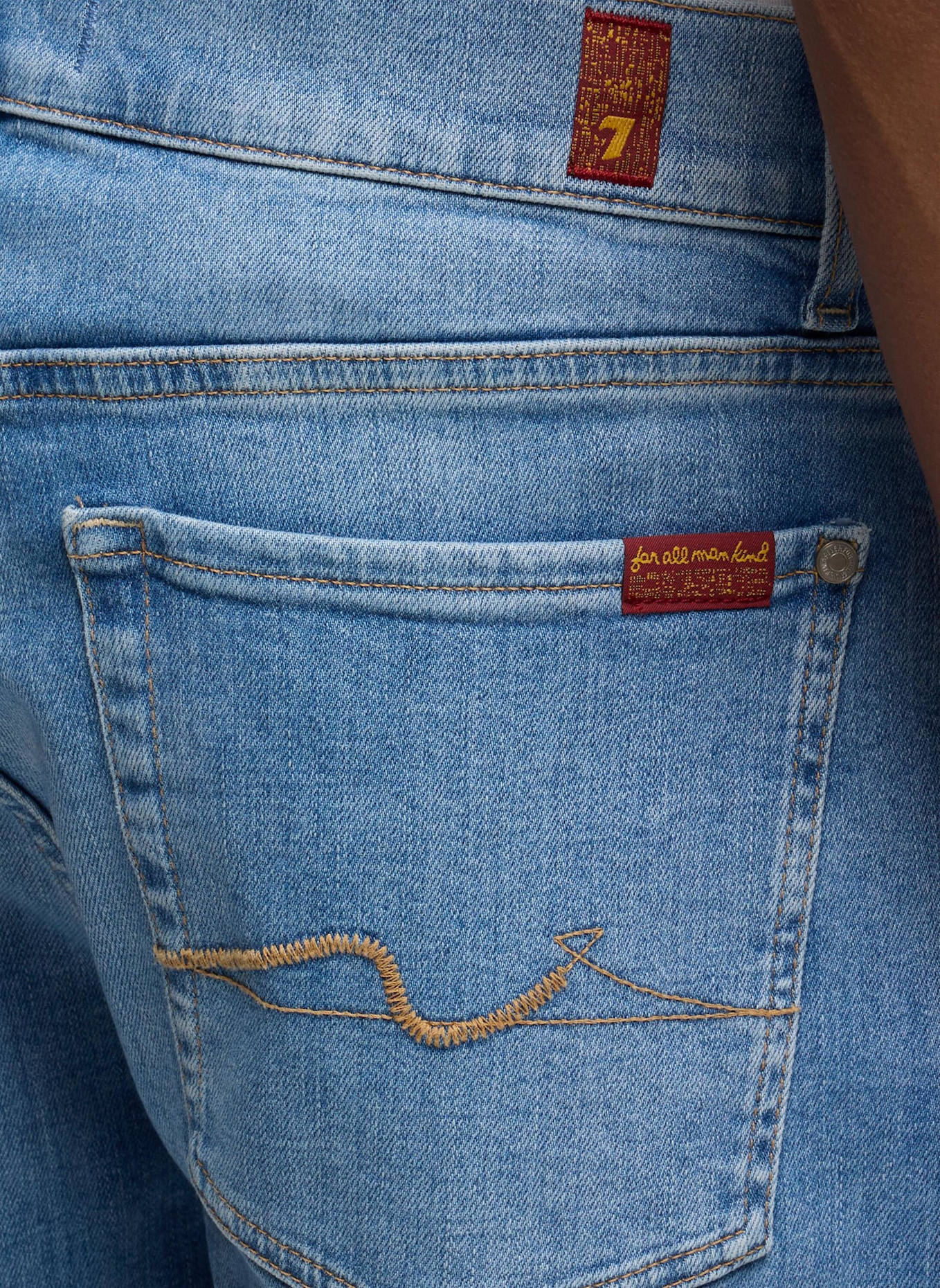 7 for all mankind Jeans SLIMMY Slim Fit: BLAU