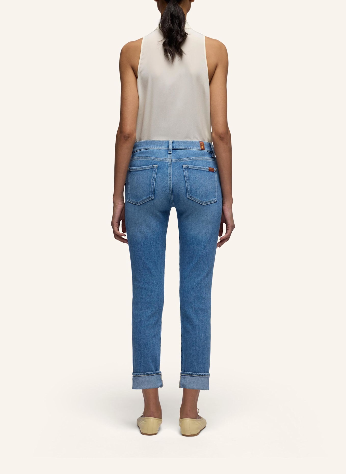7 for all mankind Jeans RELAXED SKINNY Slim Fit: BLAU