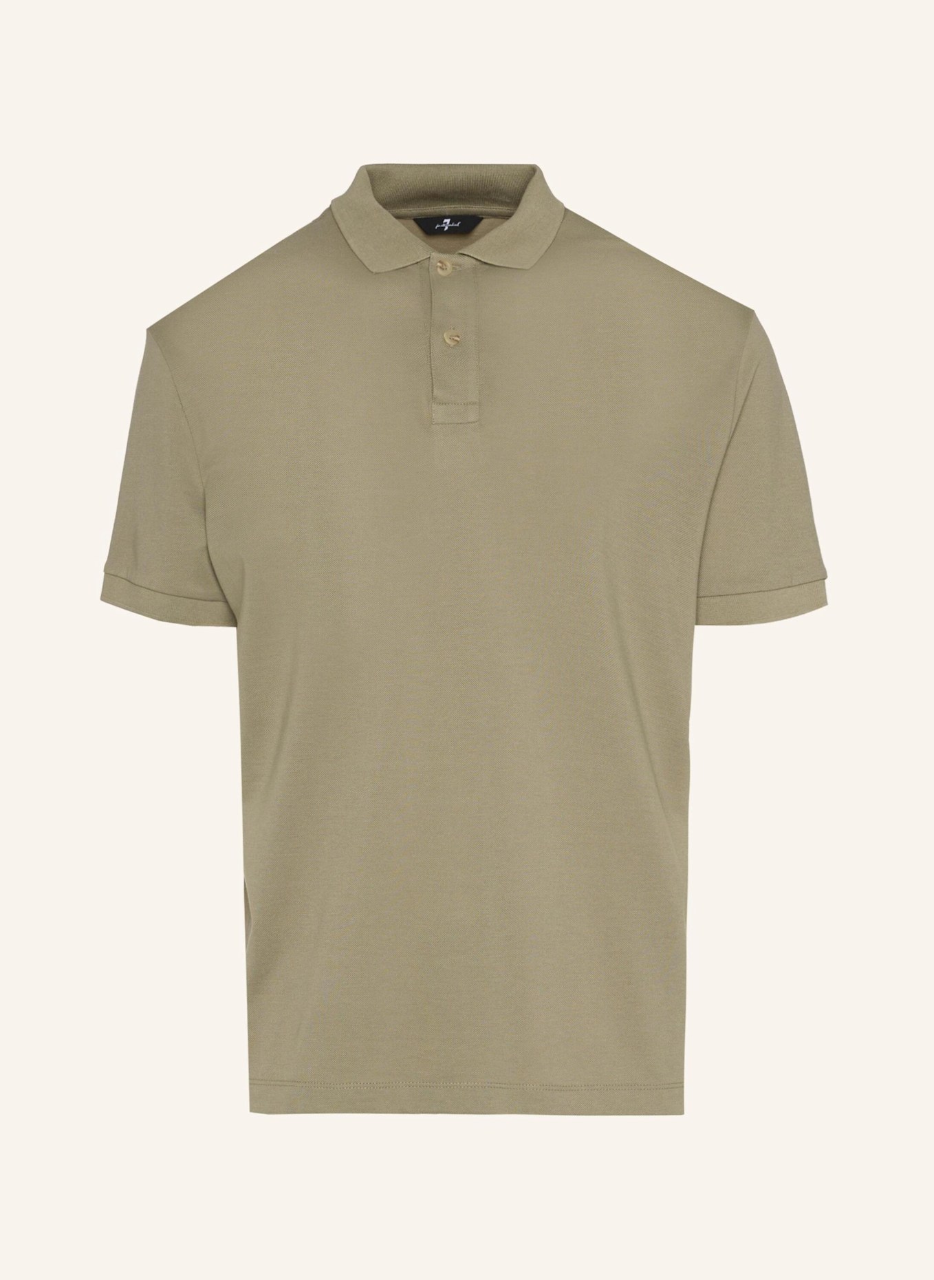 7 for all mankind Knitted S/S POLO: GRÜN