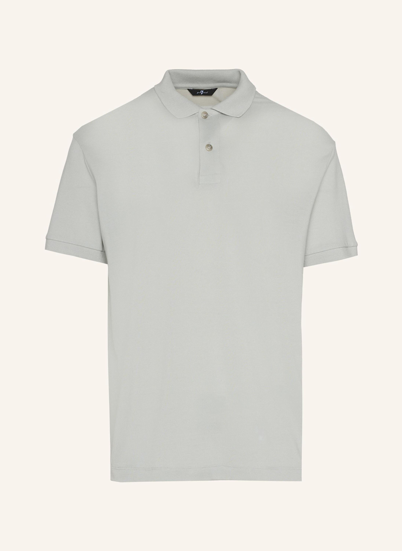 7 for all mankind Knitted S/S POLO: BLAU
