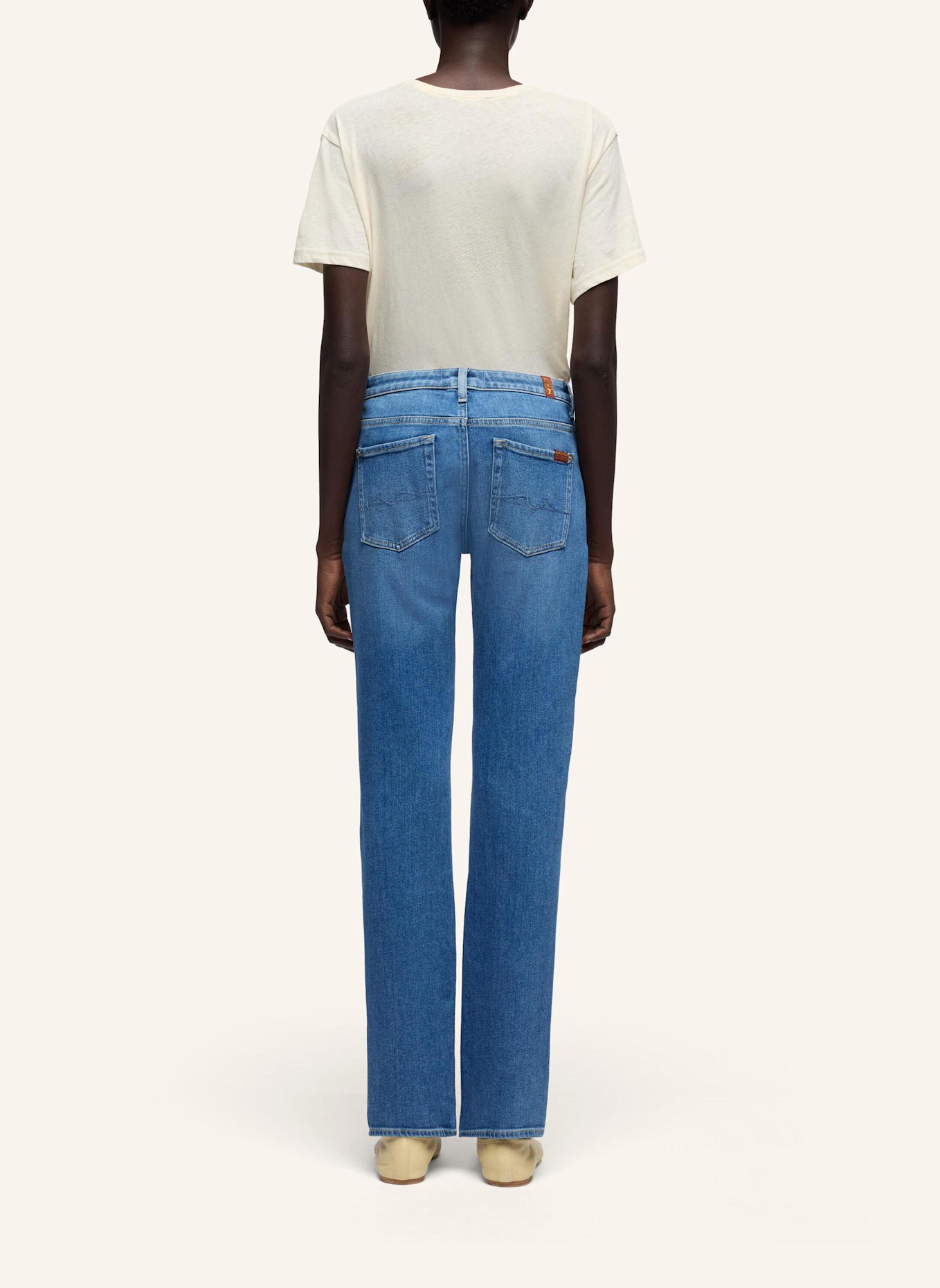 7 for all mankind Jeans THE SLIM Slim Fit: BLAU