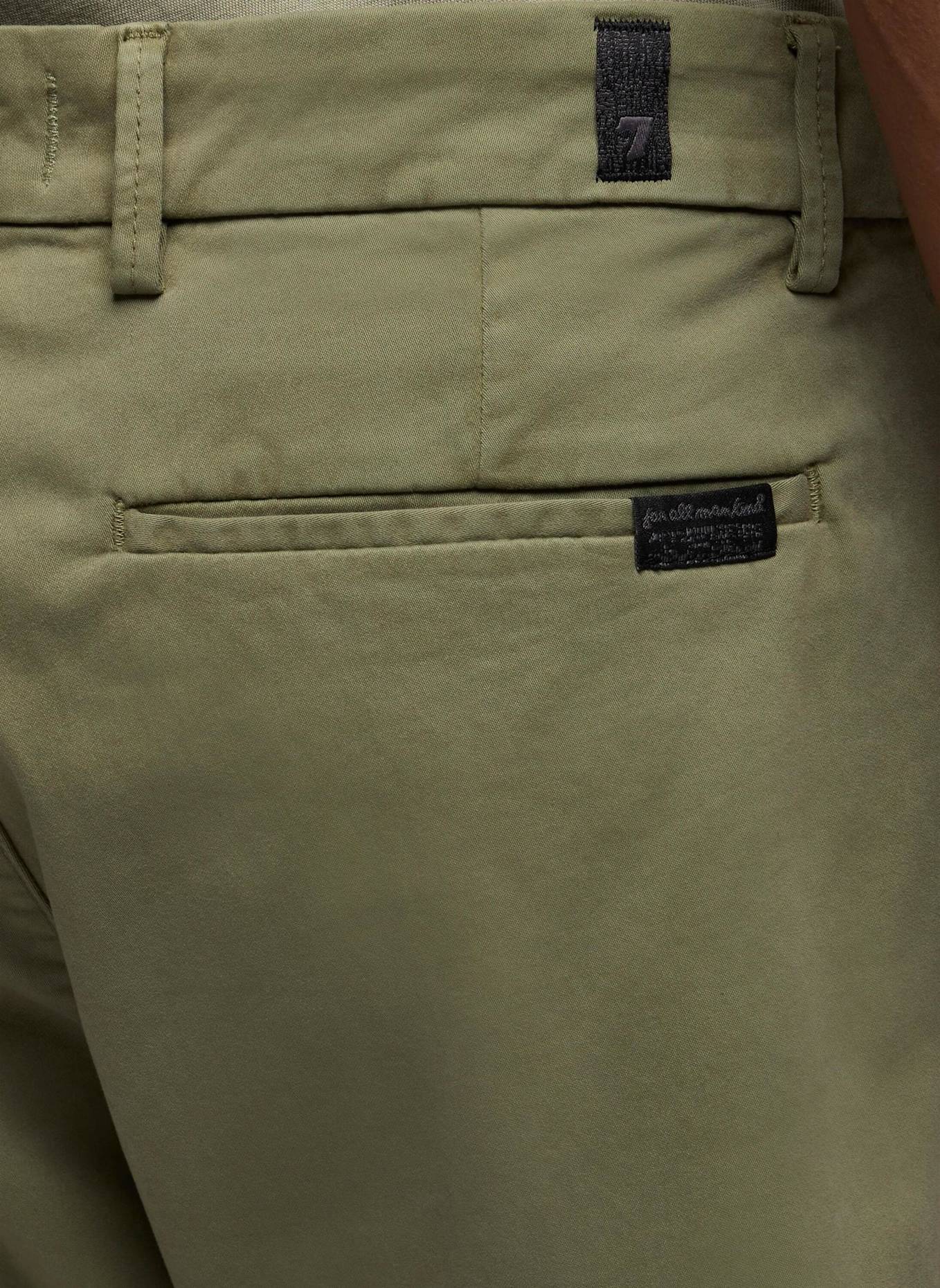 7 for all mankind Pants SLIMMY CHINO Slim Fit: GRÜN