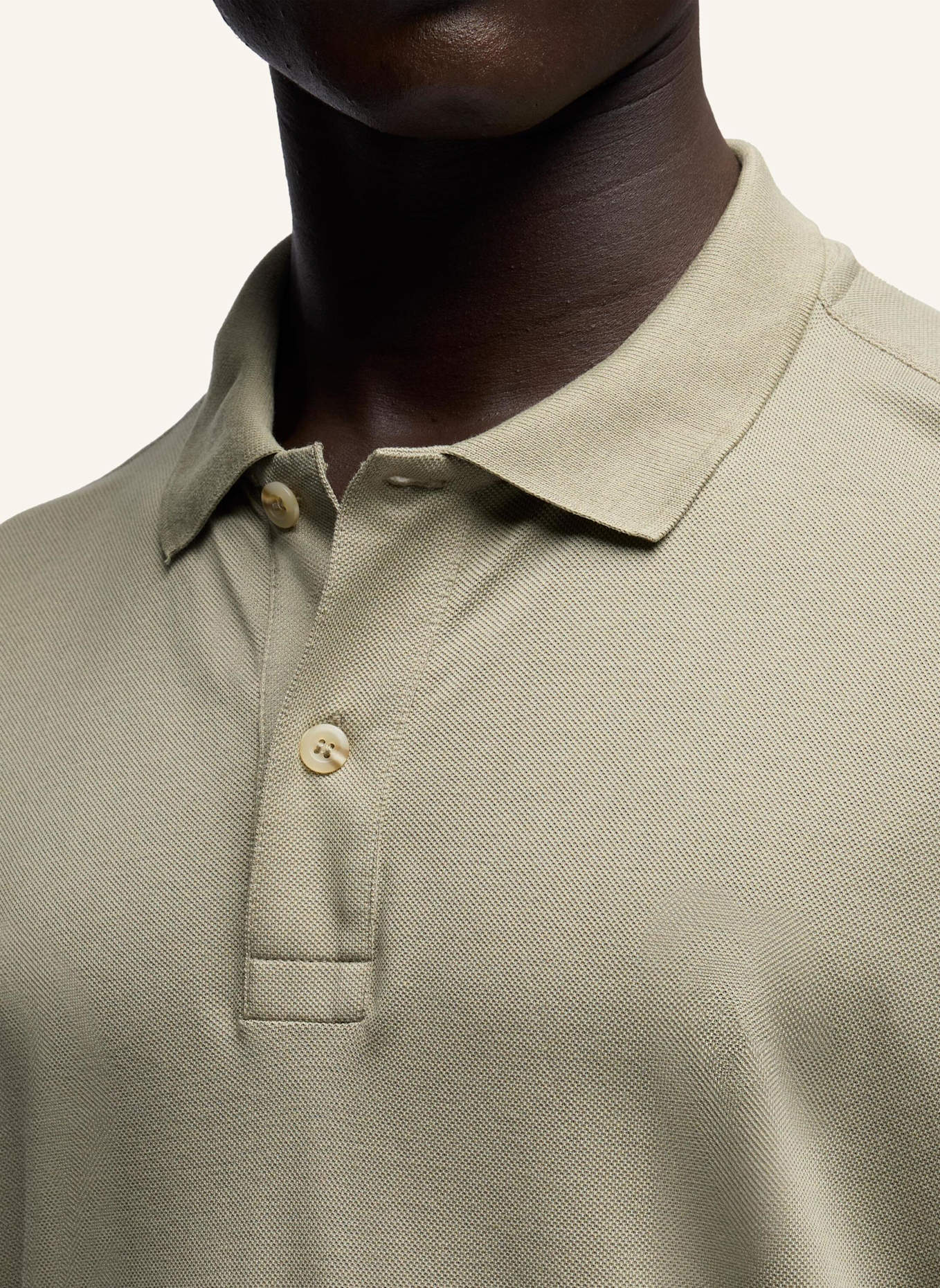 7 for all mankind Knitted S/S POLO: GRÜN