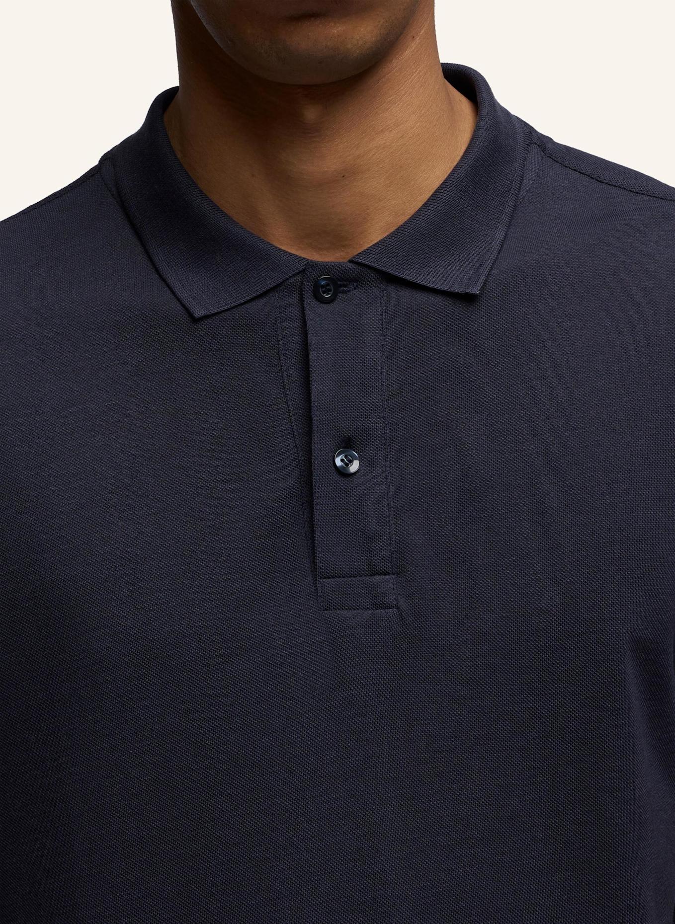 7 for all mankind Knitted S/S POLO: BLAU