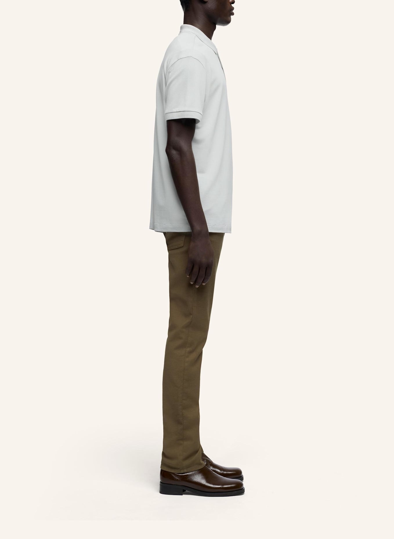 7 for all mankind Knitted S/S POLO: BLAU