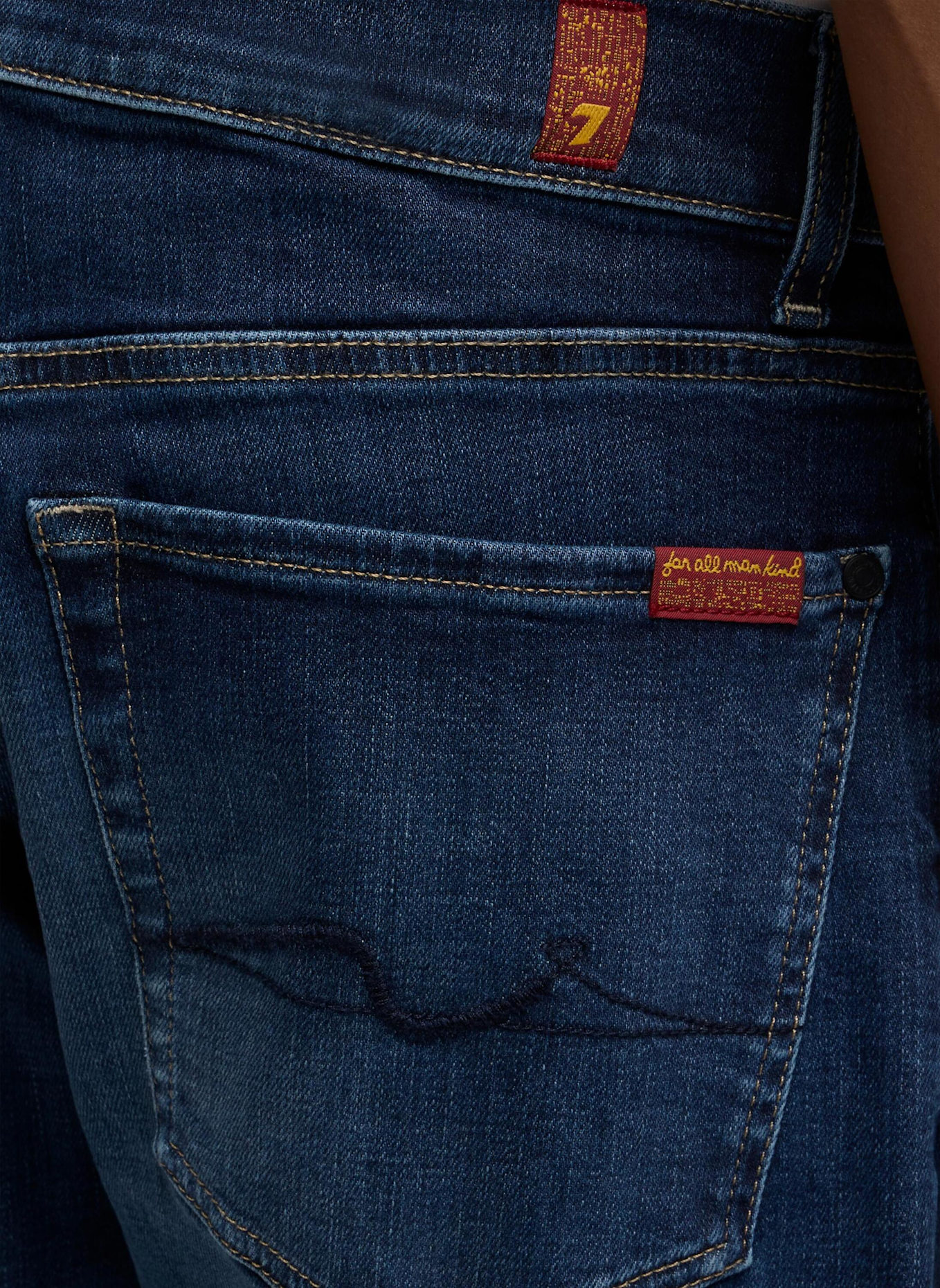 7 for all mankind Jeans STANDARD Straight Fit: BLAU