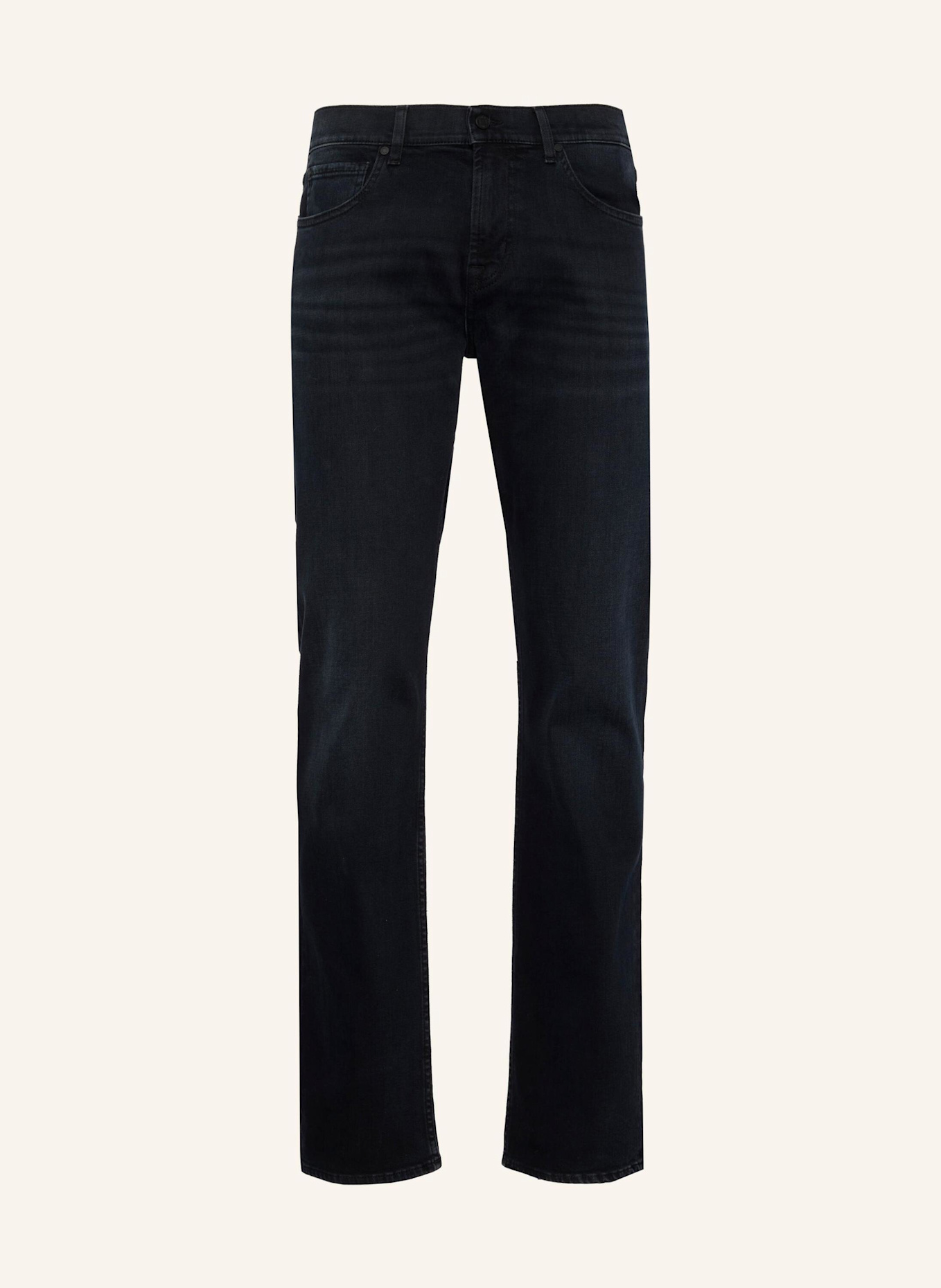 7 for all mankind Jeans STANDARD Straight Fit: SCHWARZ