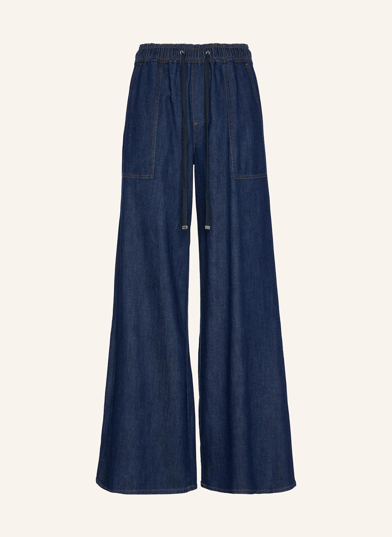 7 for all mankind Jeans UTILITY PULL ON WIDE LEG Wide Leg Fit: BLAU