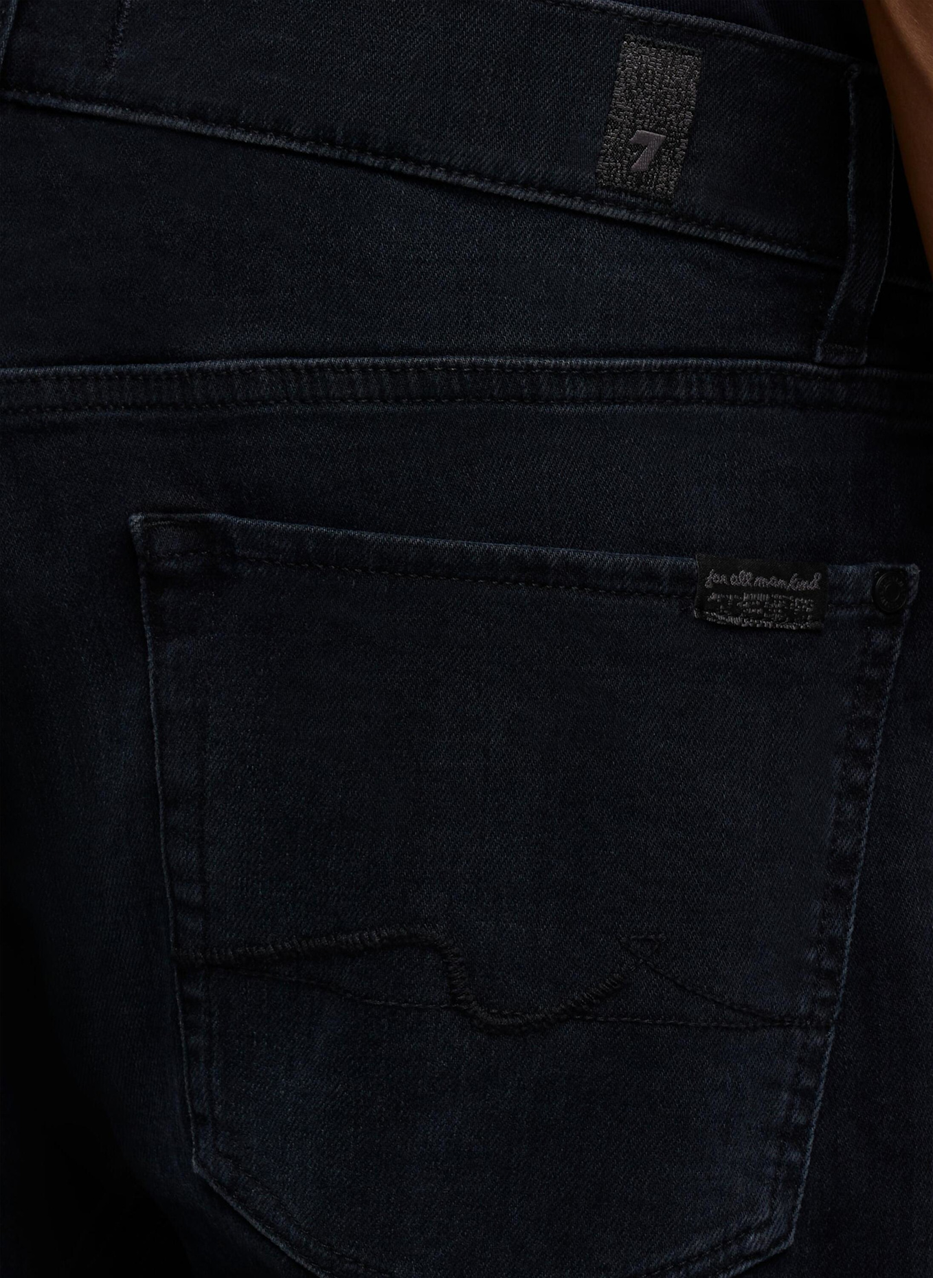 7 for all mankind Jeans STANDARD Straight Fit: SCHWARZ