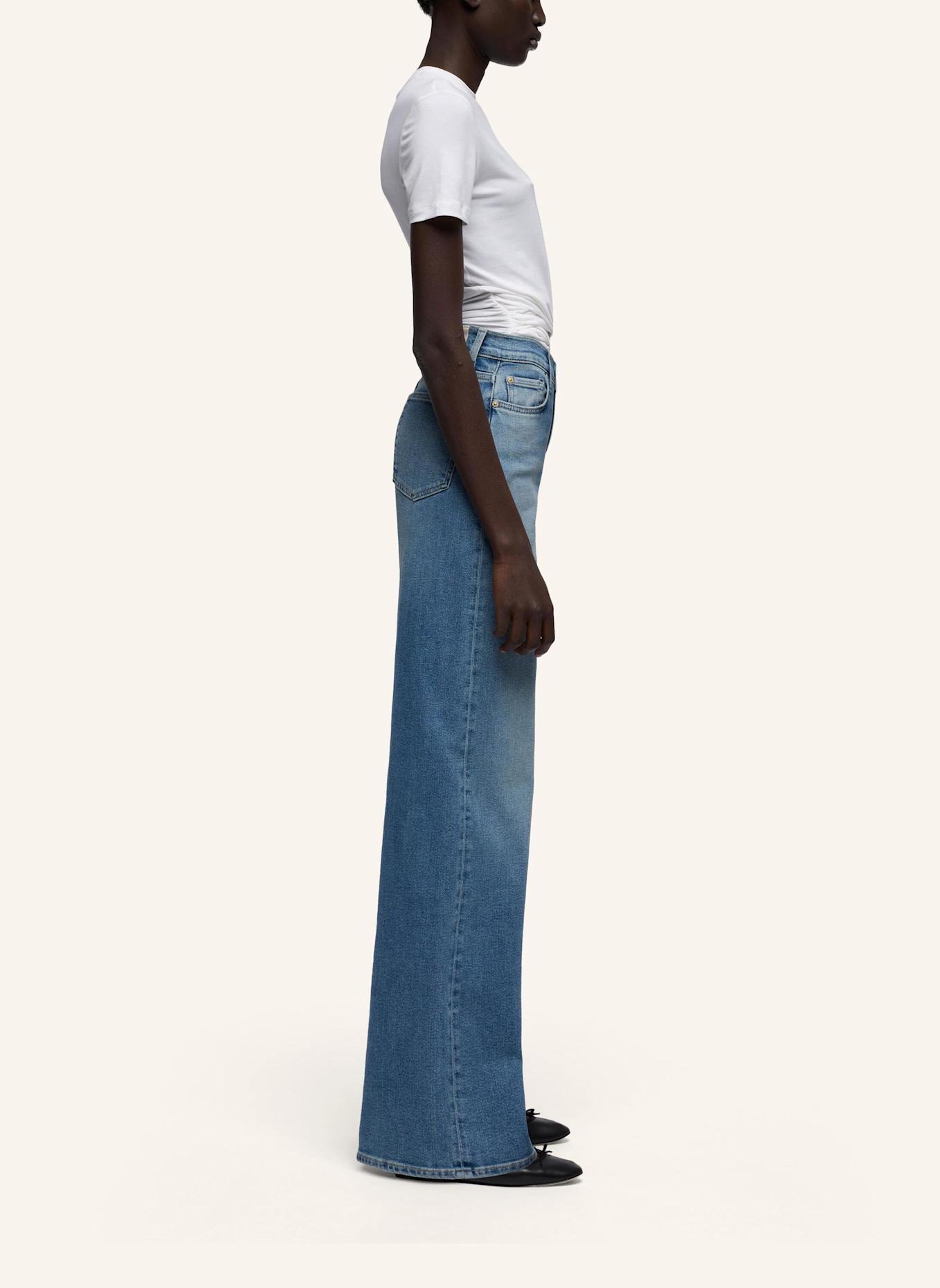 7 for all mankind Jeans LOTTA Wide Leg Fit: BLAU
