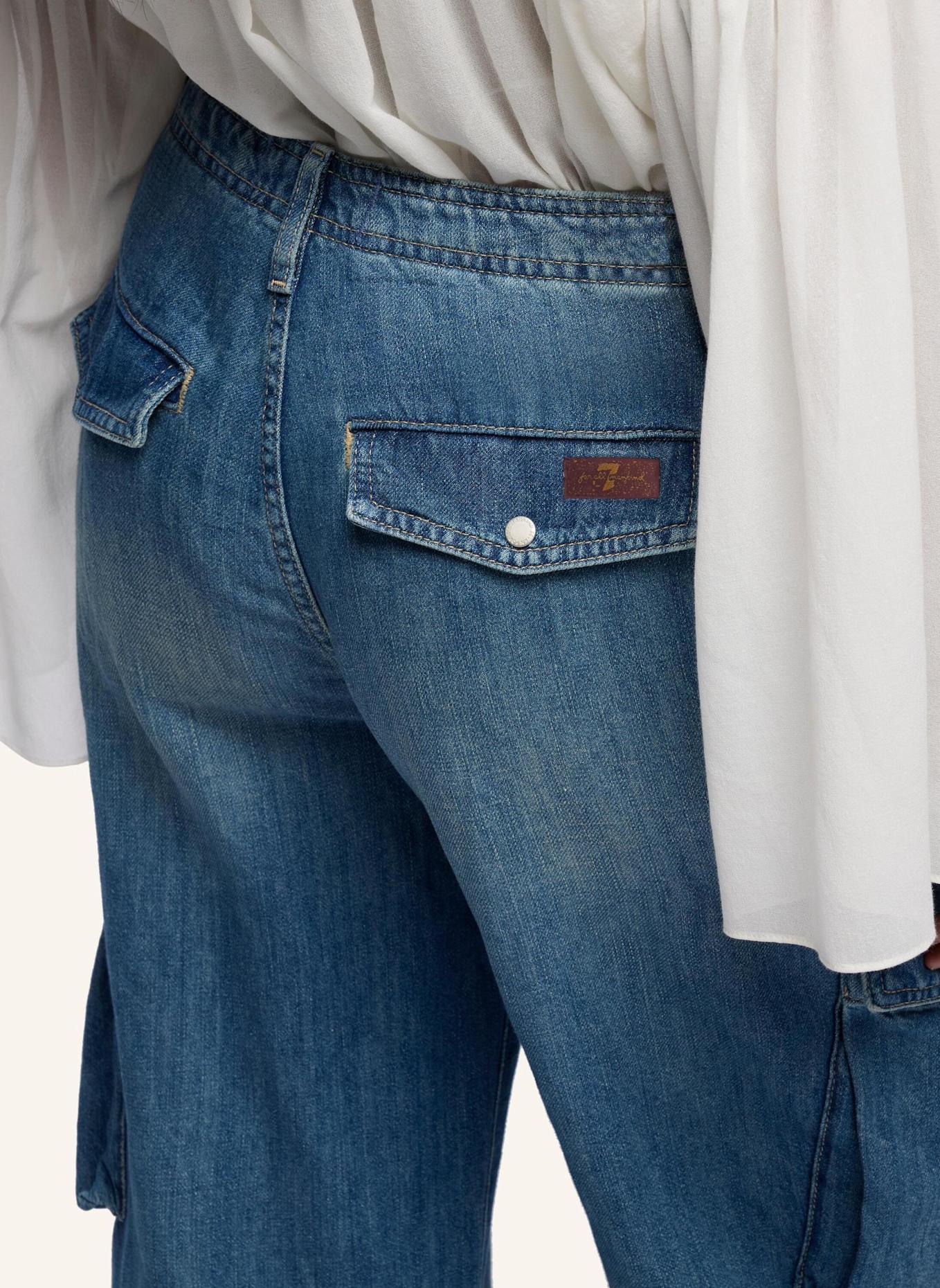 7 for all mankind Jeans CARGO LOTTA Wide Leg Fit: BLAU