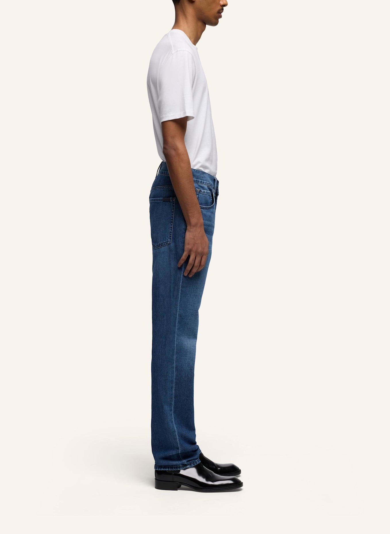 7 for all mankind Jeans THE STRAIGHT Straight Fit: BLAU