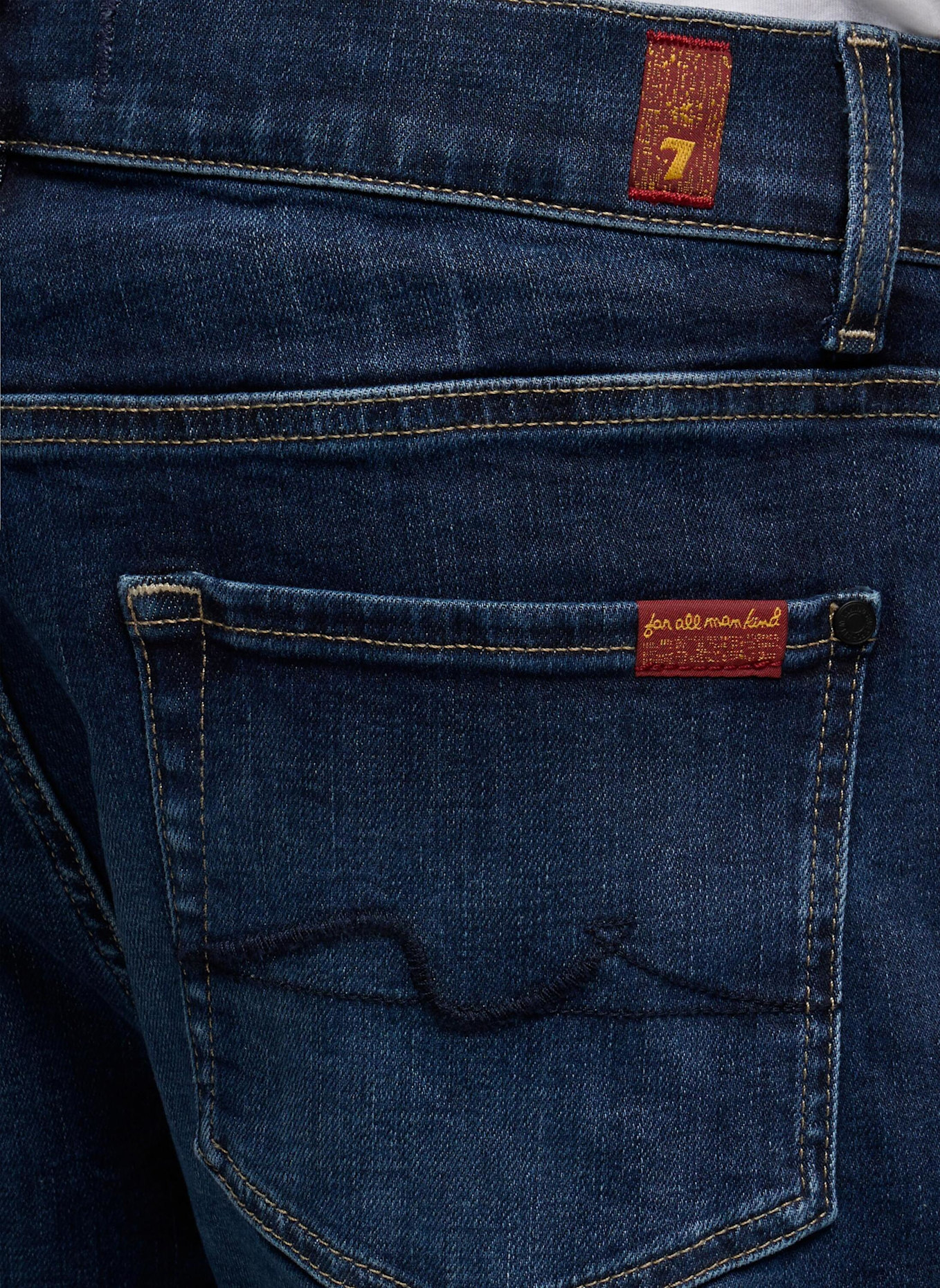 7 for all mankind Jeans SLIMMY TAPERED Skinny Fit: BLAU