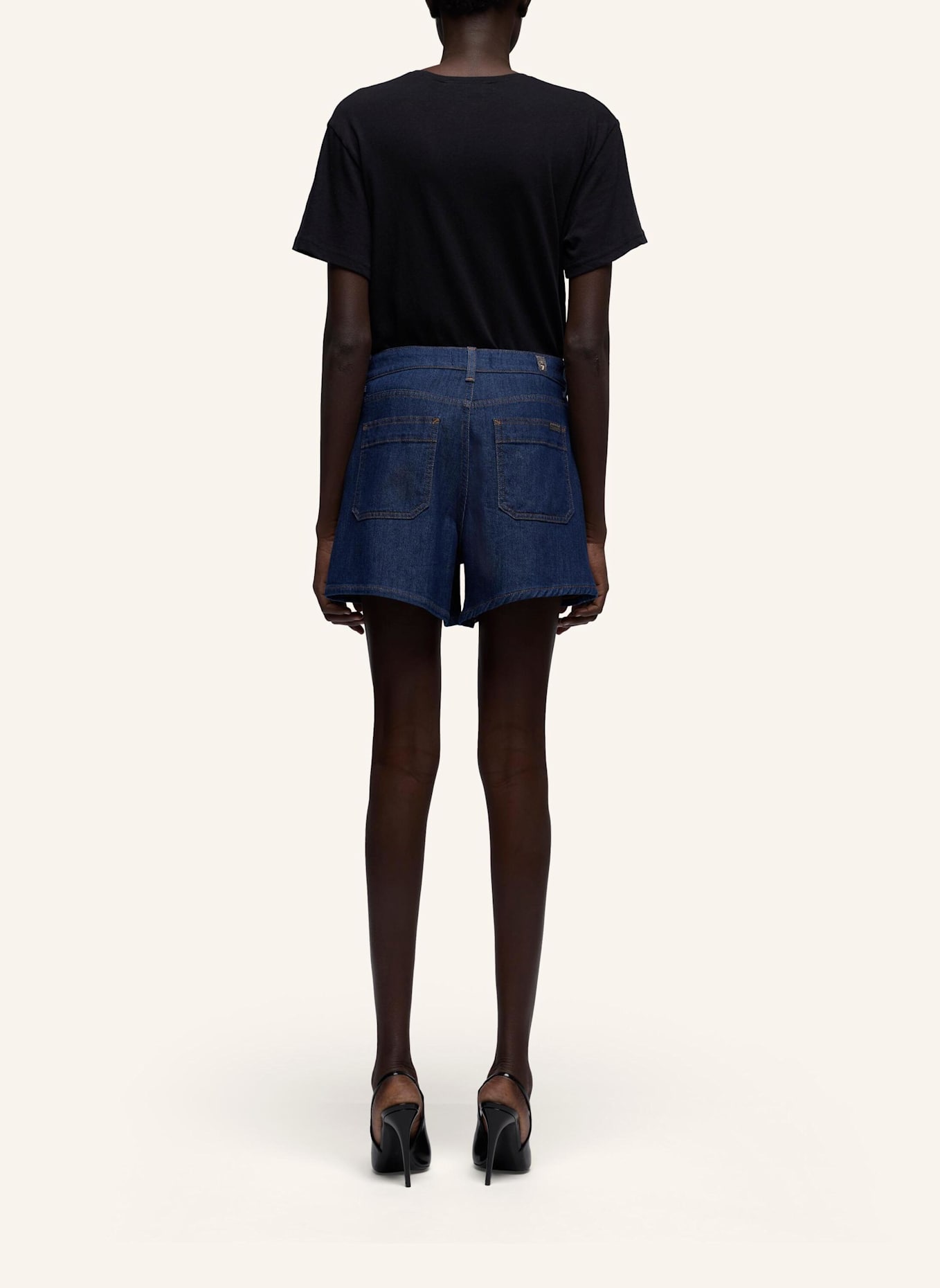 7 for all mankind Shorts UTILITY KORI: BLAU