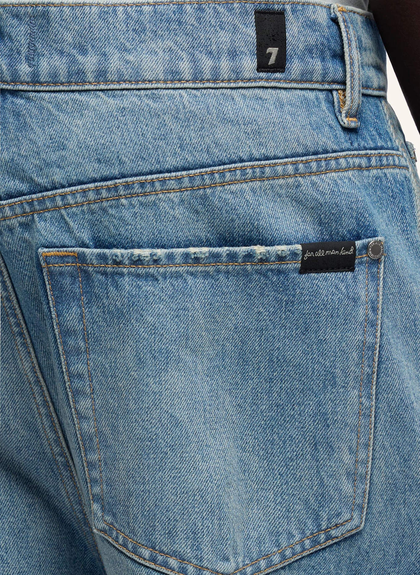7 for all mankind Jeans WIDE LEG Wide Leg Fit: BLAU