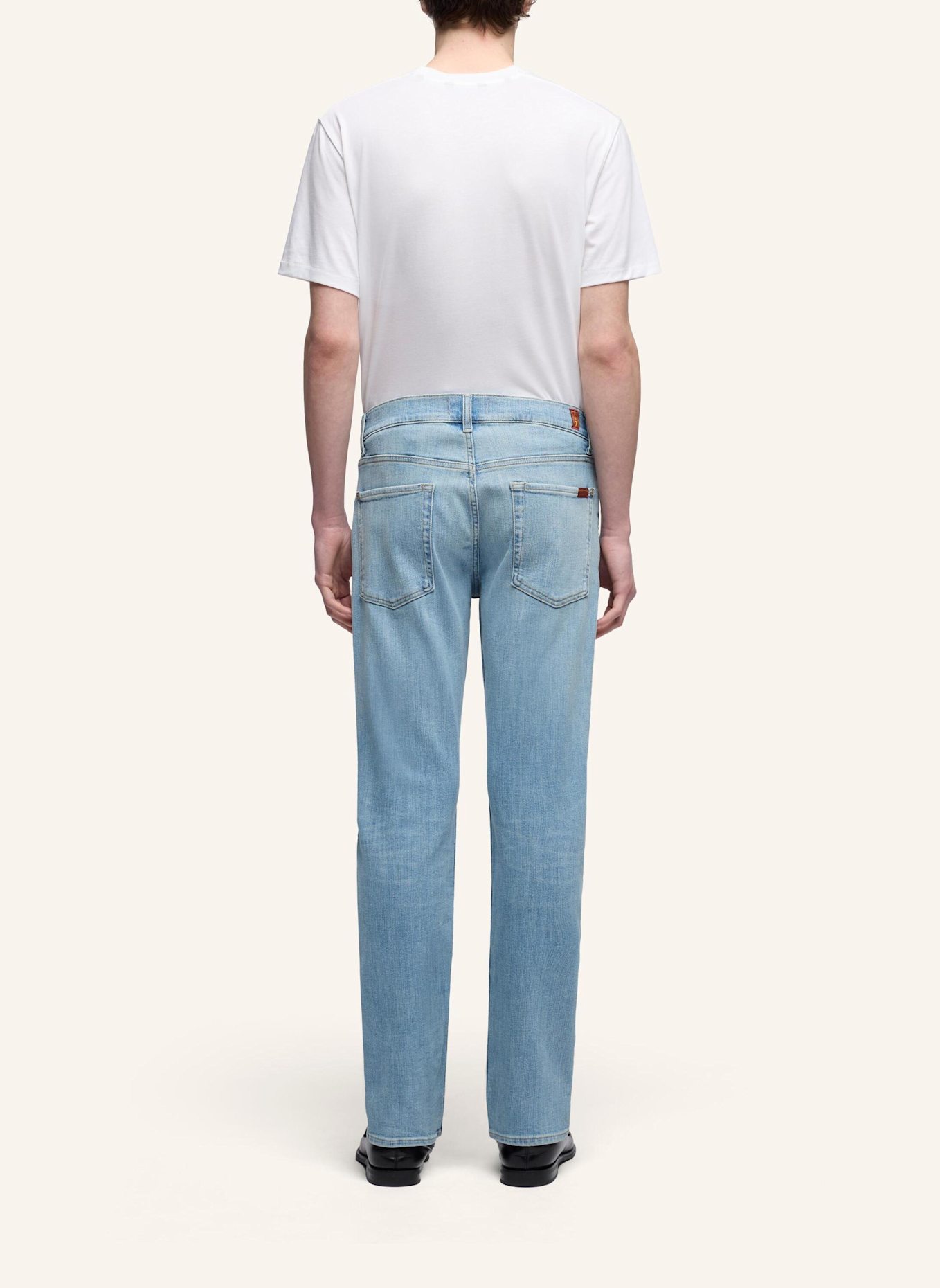 7 for all mankind Jeans THE STRAIGHT 32" Straight Fit: BLAU