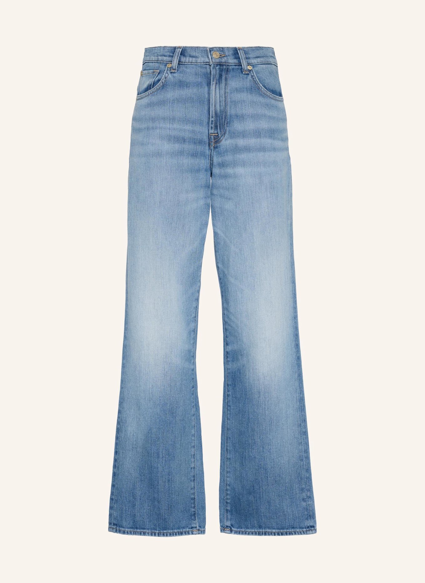7 for all mankind Jeans STOVEPIPE STRAIGHT Straight Fit: BLAU