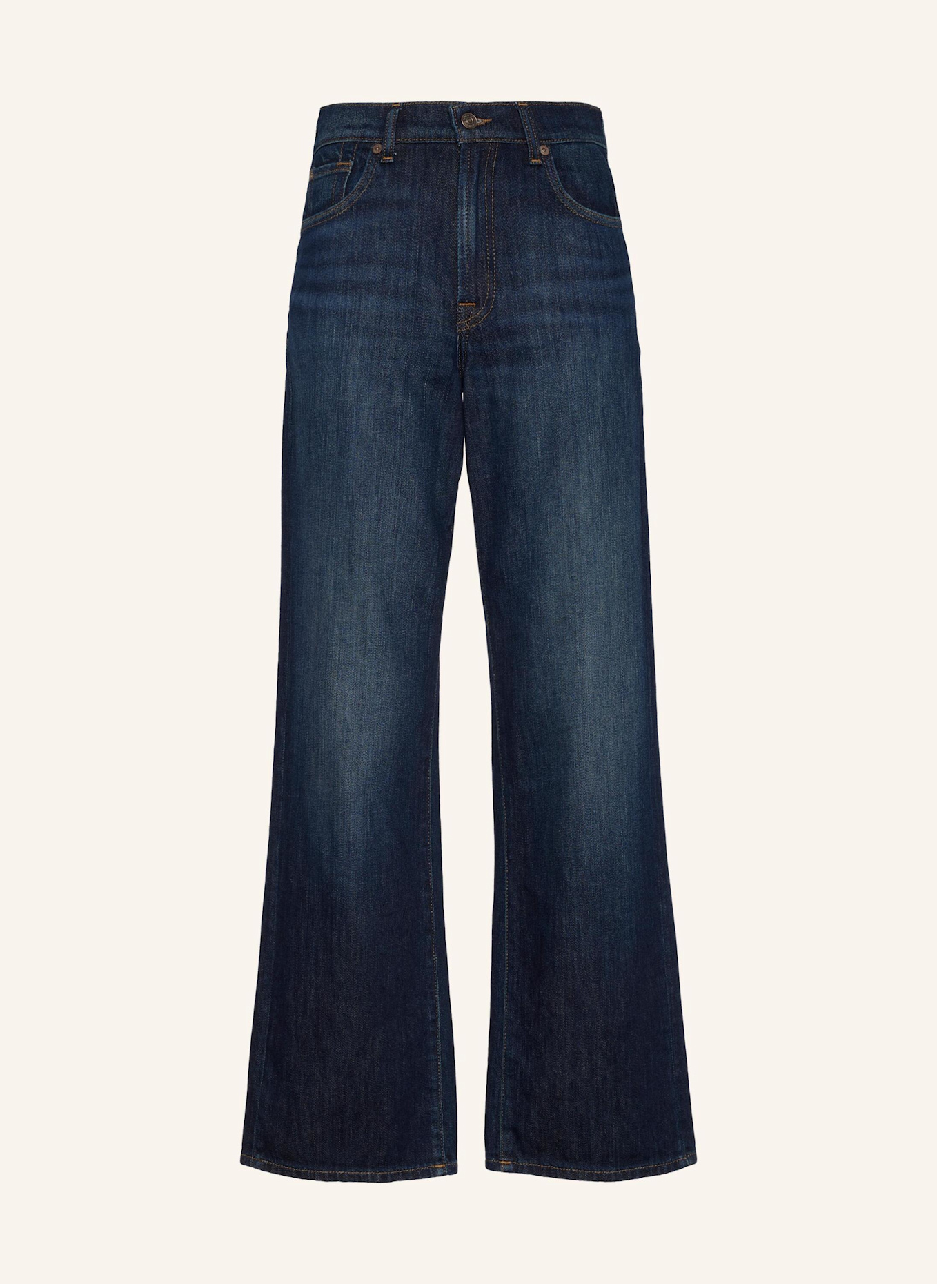7 for all mankind Jeans STOVEPIPE STRAIGHT Straight Fit: BLAUW