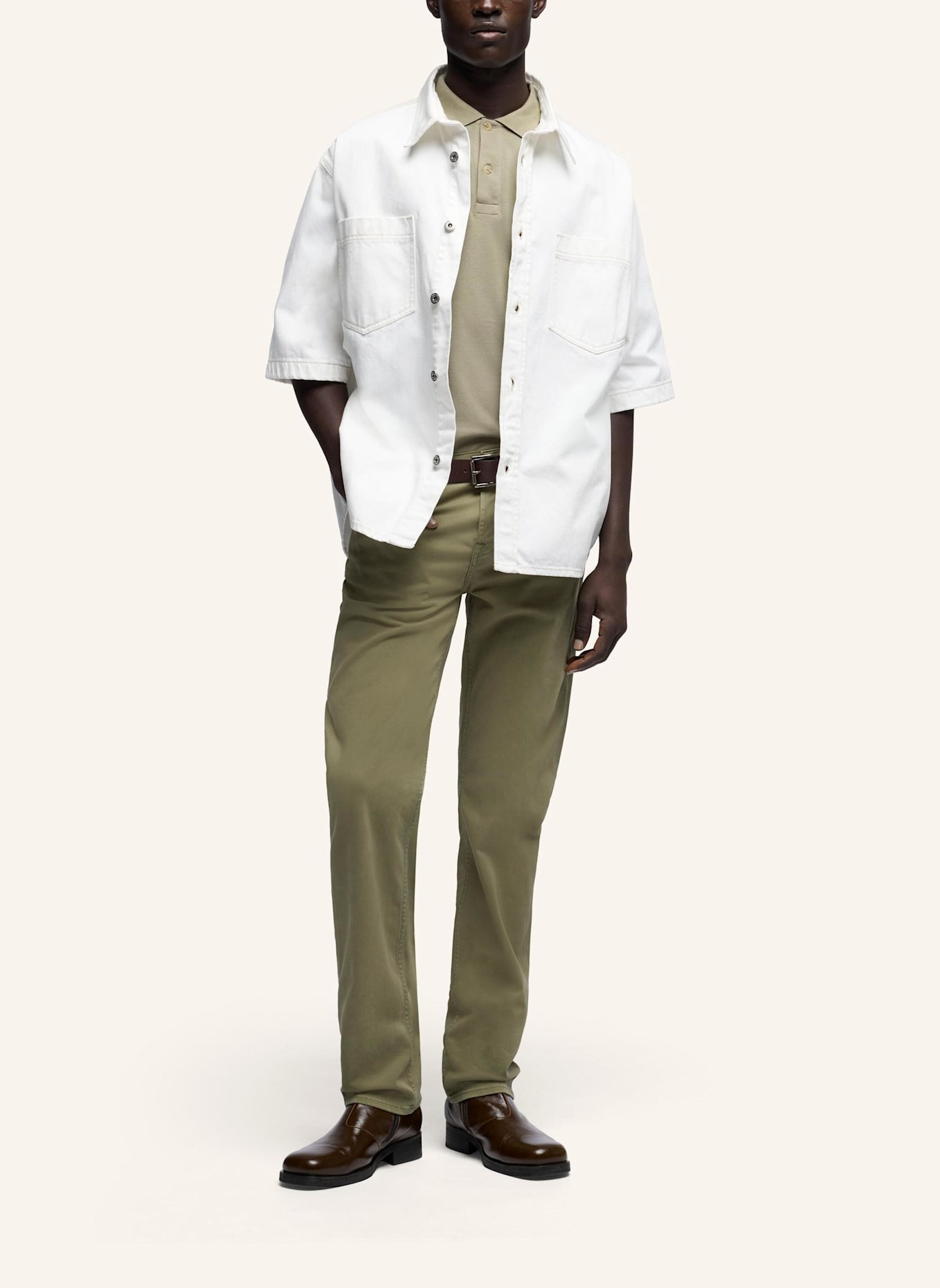 7 for all mankind Pants SLIMMY Slim Fit: GRÜN