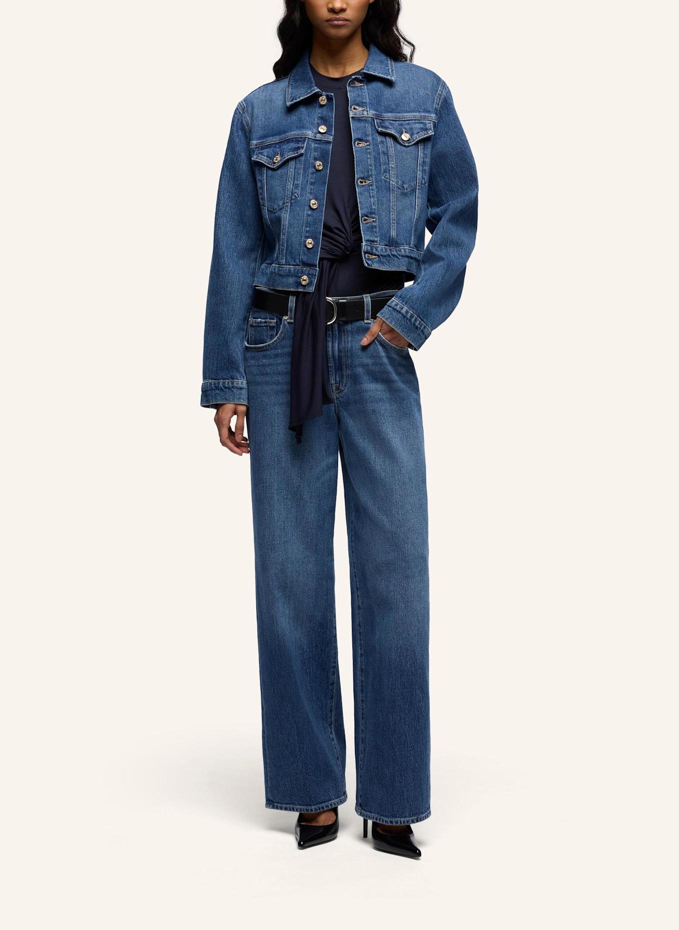 7 for all mankind Jeans DARTS STOVEPIPE STRAIGHT Straight Fit: BLAU