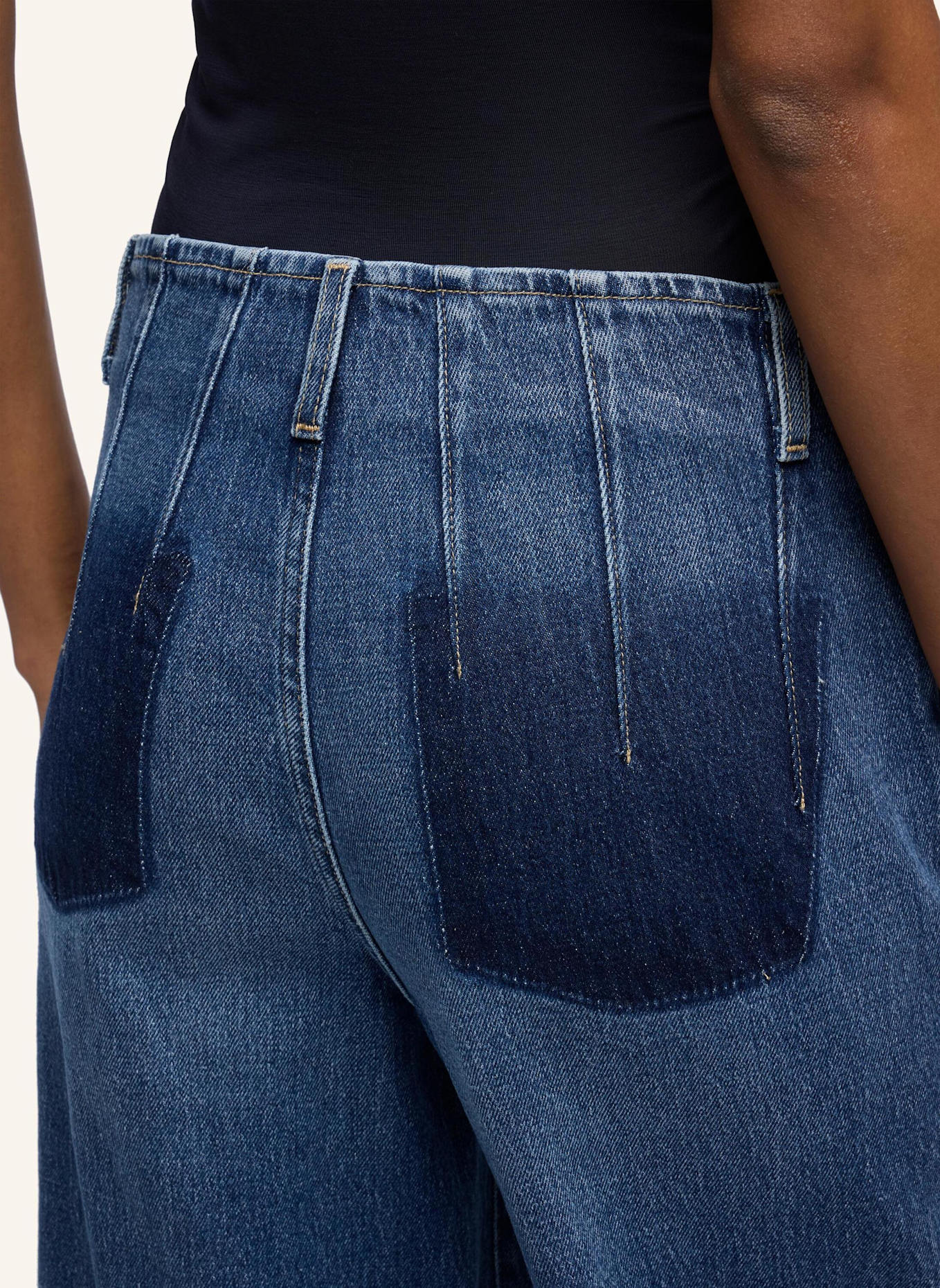 7 for all mankind Jeans DARTS STOVEPIPE STRAIGHT Straight Fit: BLAU