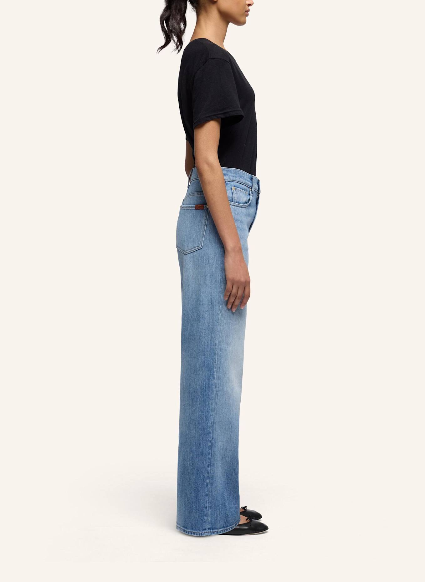 7 for all mankind Jeans STOVEPIPE STRAIGHT Straight Fit: BLAU