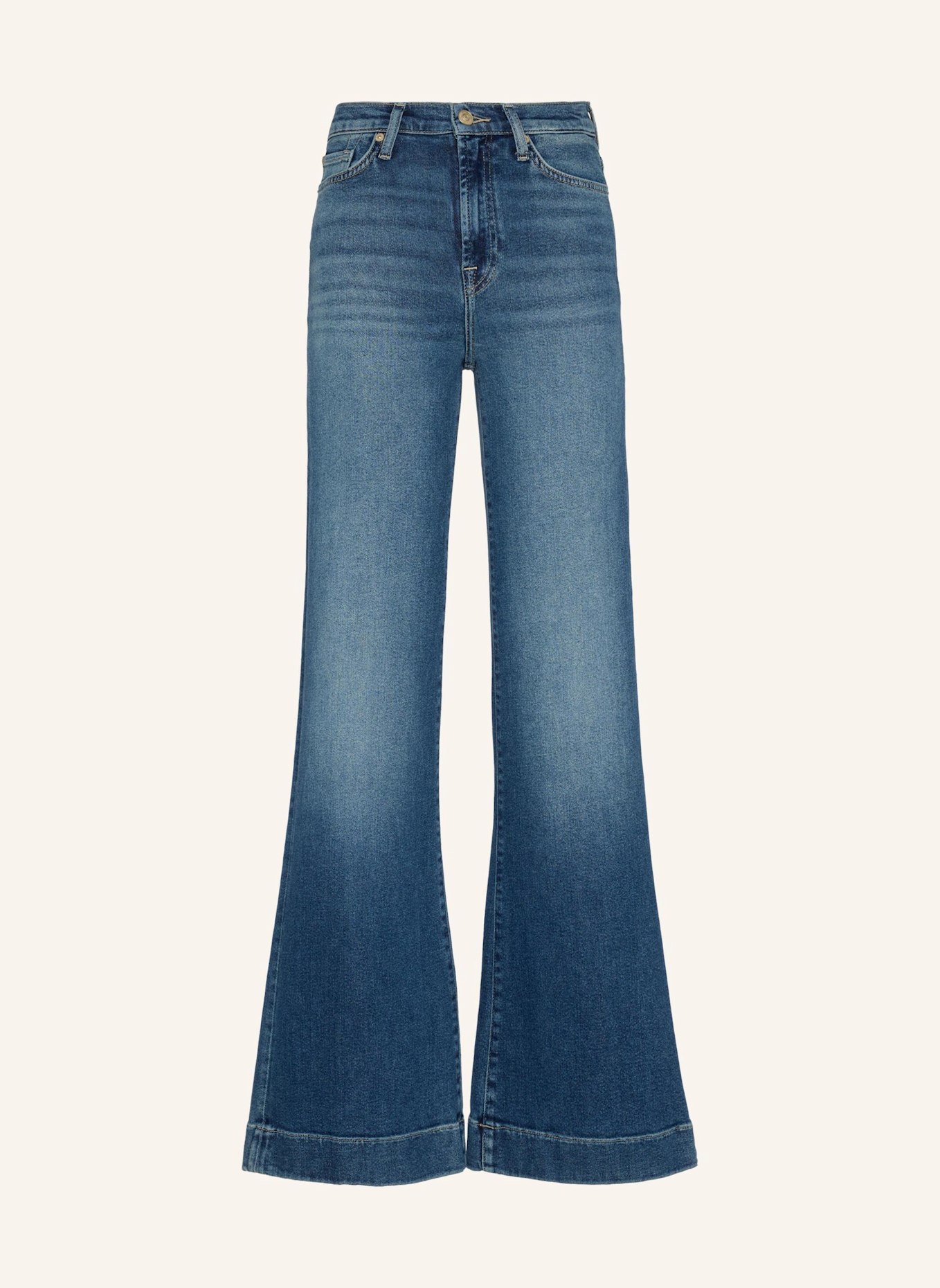 7 for all mankind Flared Jeans MODERN DOJO: BLAU