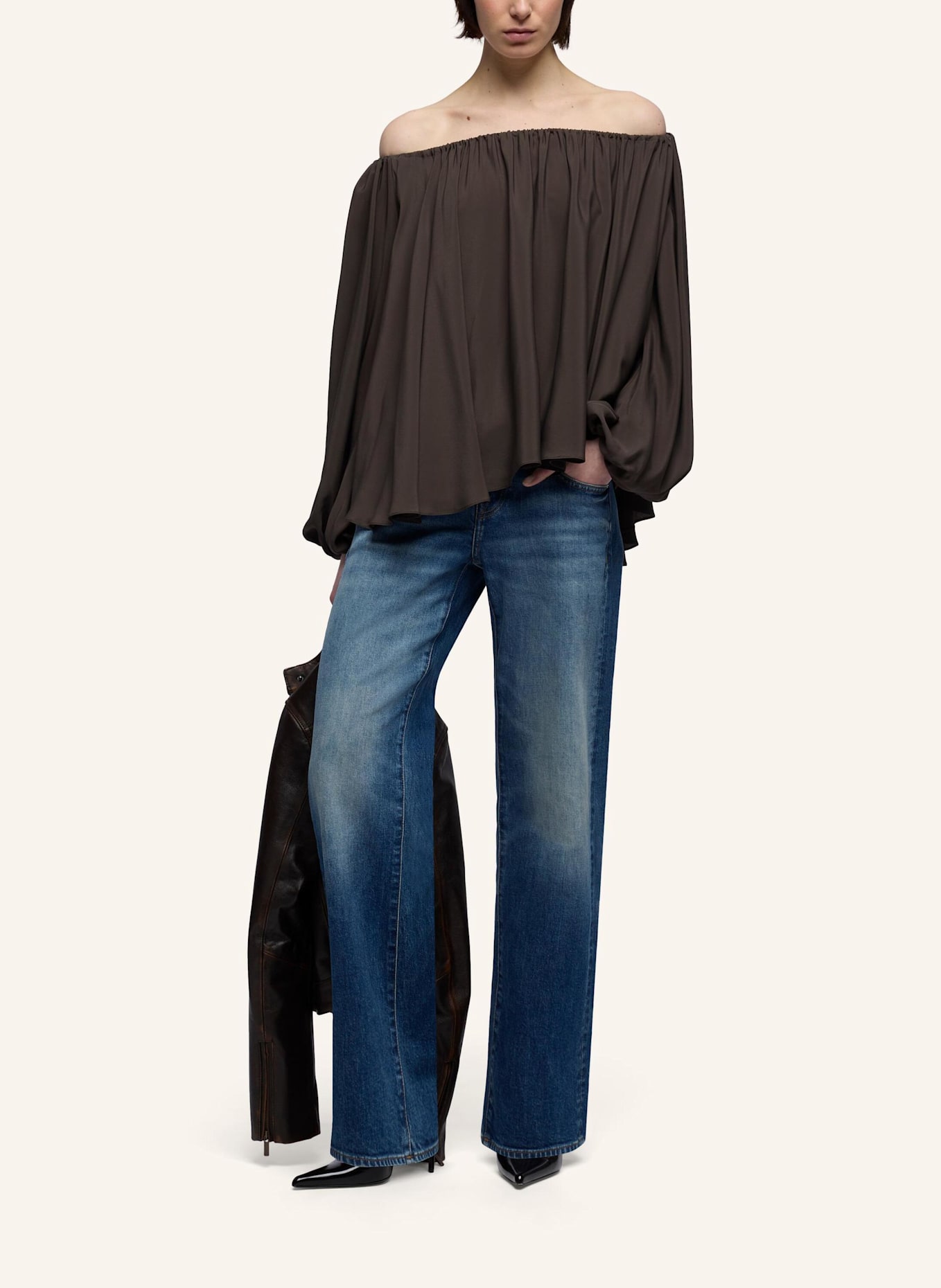 7 for all mankind Jeans LOW STRAIGHT Straight Fit: BLAU