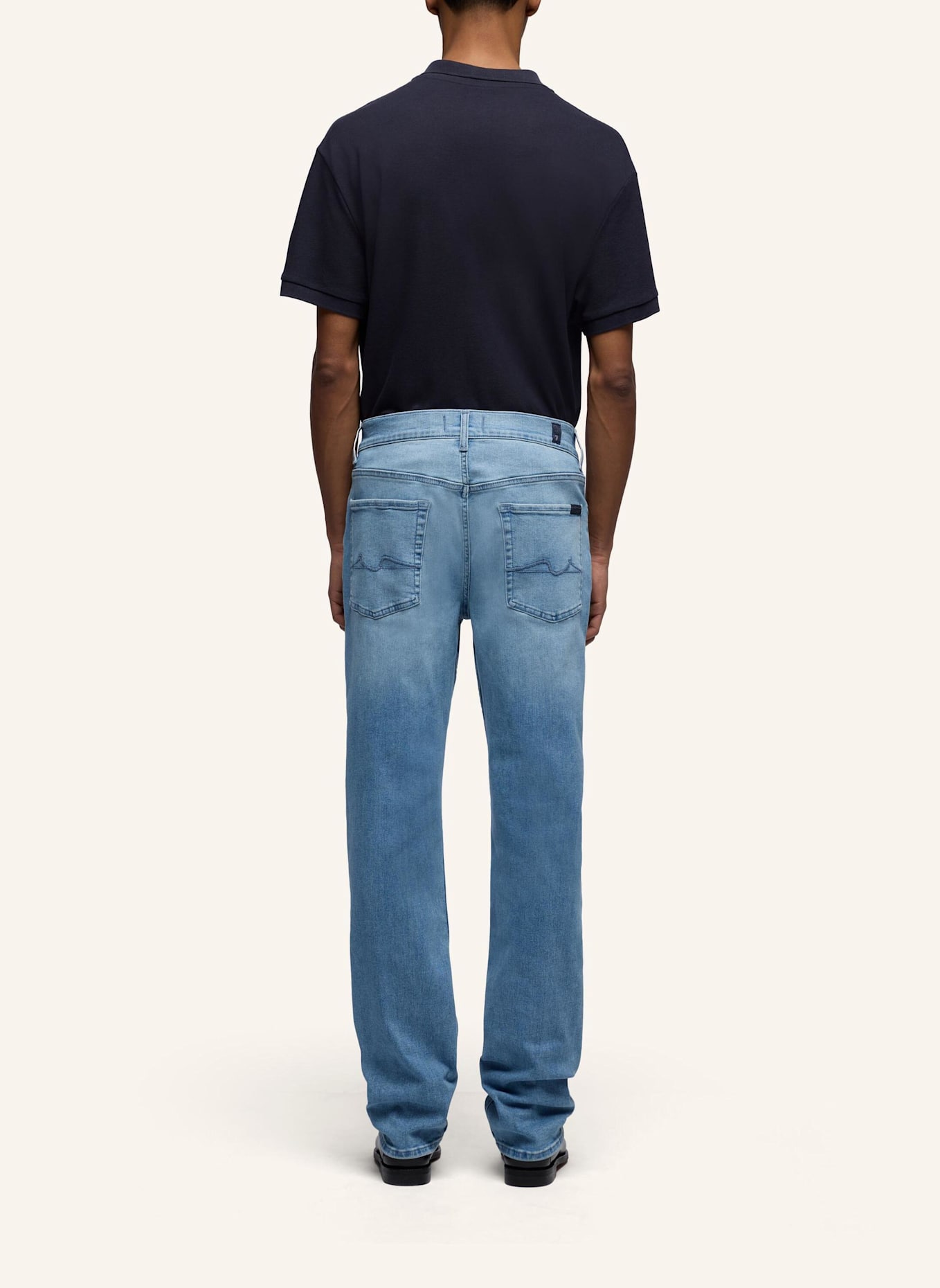 7 for all mankind Jeans THE STRAIGHT Straight Fit: BLAU