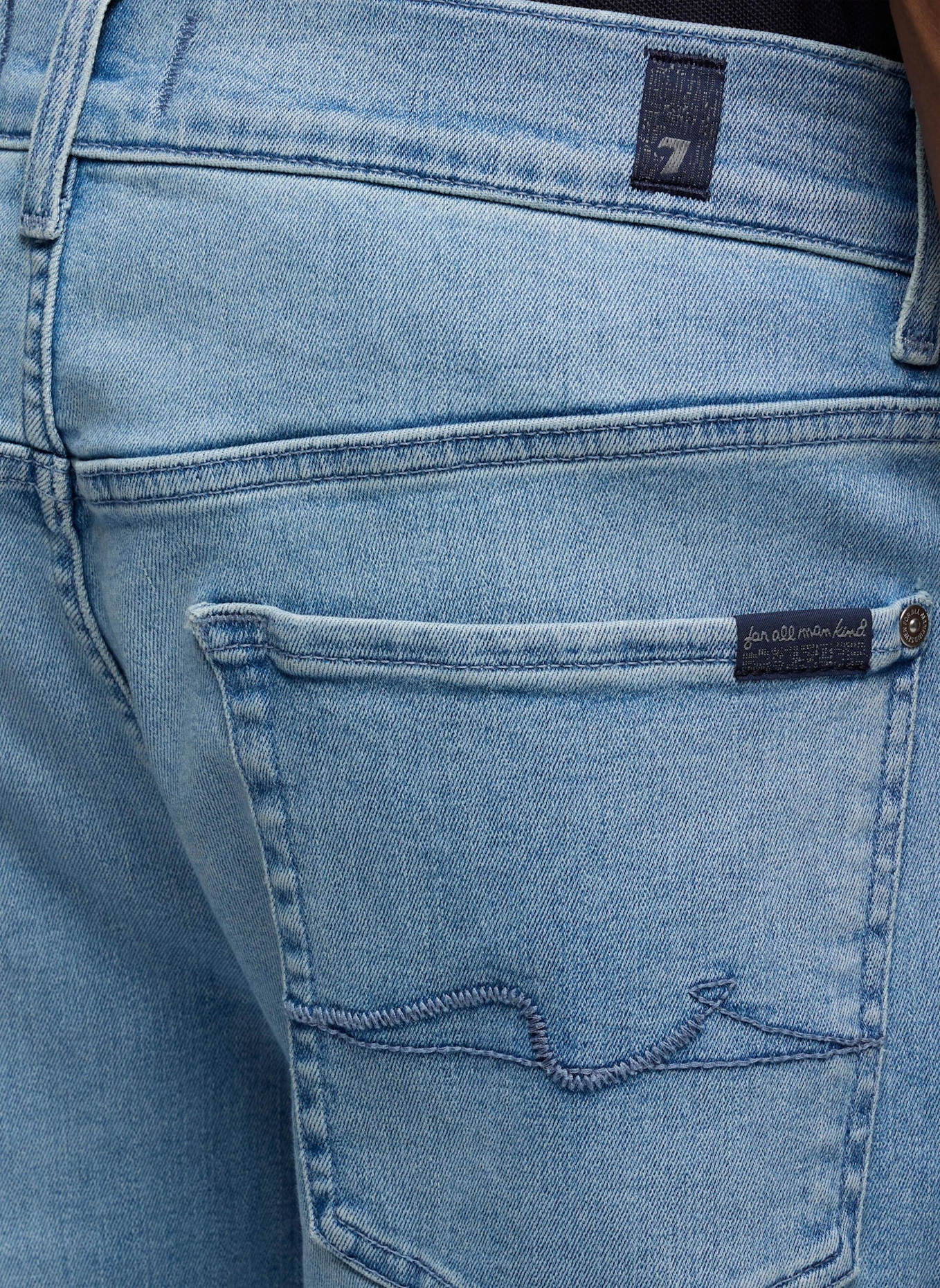 7 for all mankind Jeans THE STRAIGHT Straight Fit: BLAU