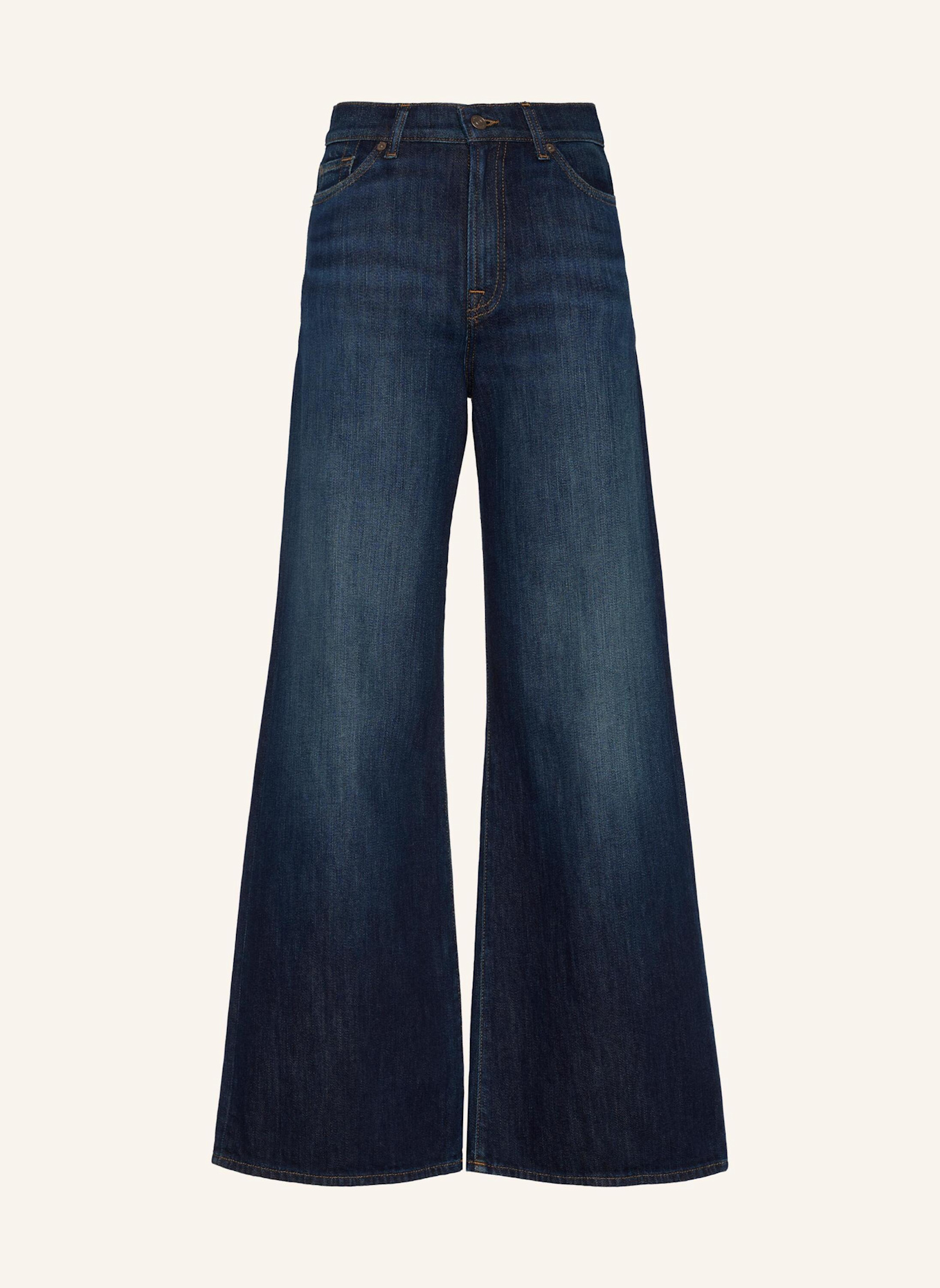 7 for all mankind Wide Leg Jeans LOTTA: BLAU