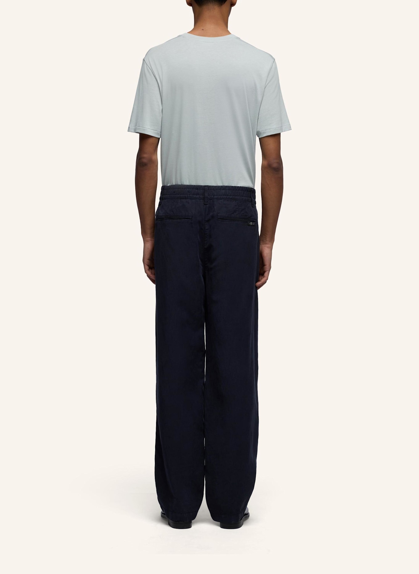 7 for all mankind Pants HYBRID JOGGER Straight Fit: BLAU