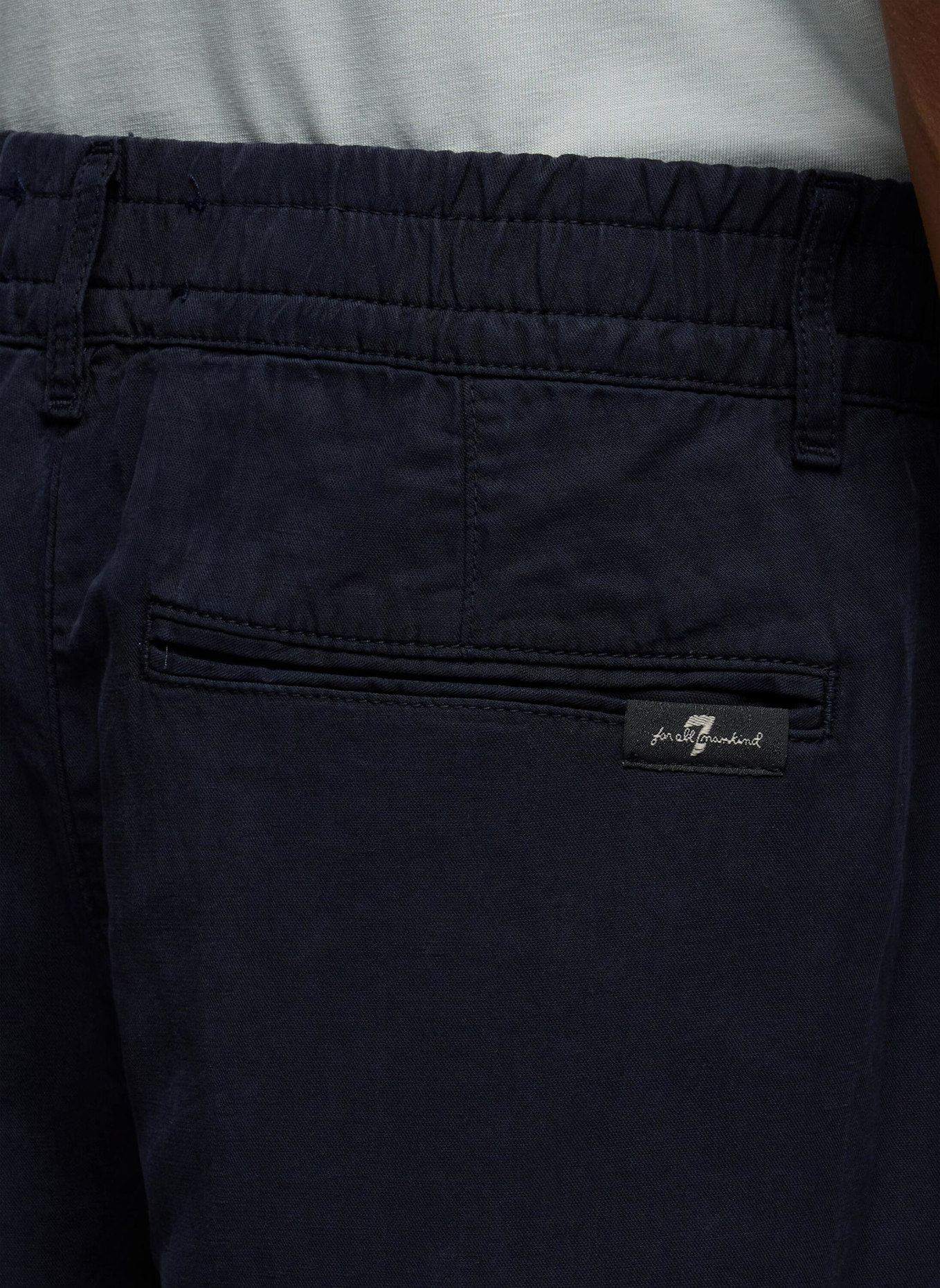 7 for all mankind Pants HYBRID JOGGER Straight Fit: BLAU